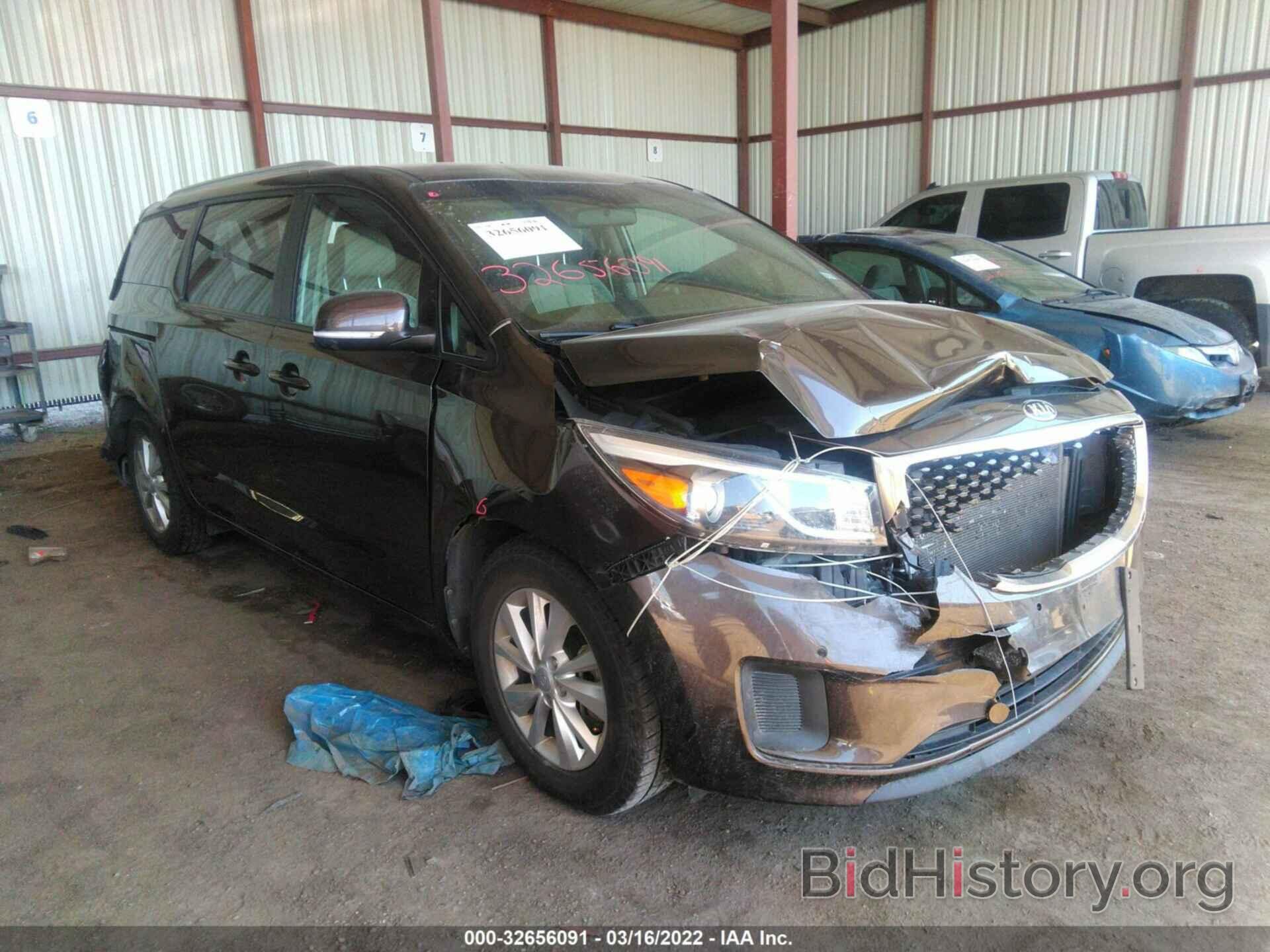 Photo KNDMB5C16H6242264 - KIA SEDONA 2017