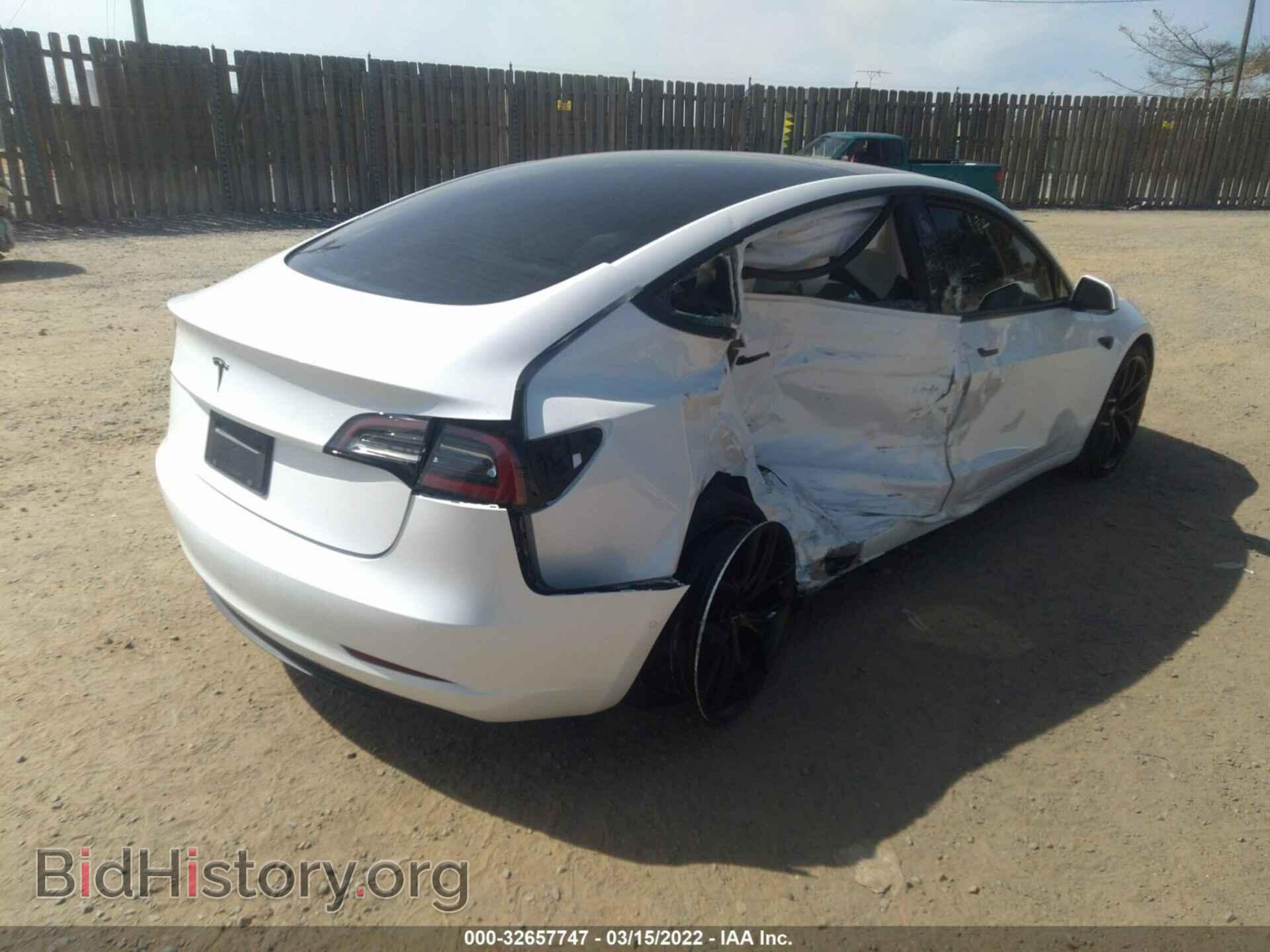 2021 TESLA MODEL 3 - VIN: 5YJ3E1EA8MF989761 - Photo 4