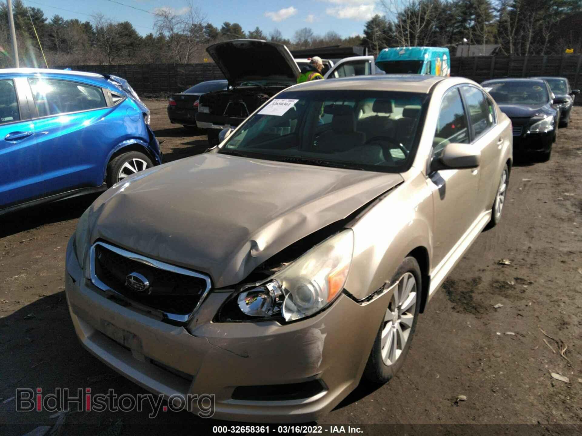 2010 SUBARU LEGACY - VIN: 4S3BMDG60A2234031 - Фото 2