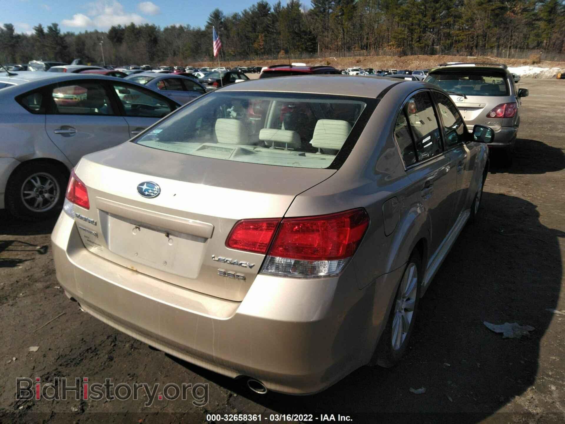 2010 SUBARU LEGACY - VIN: 4S3BMDG60A2234031 - Фото 4