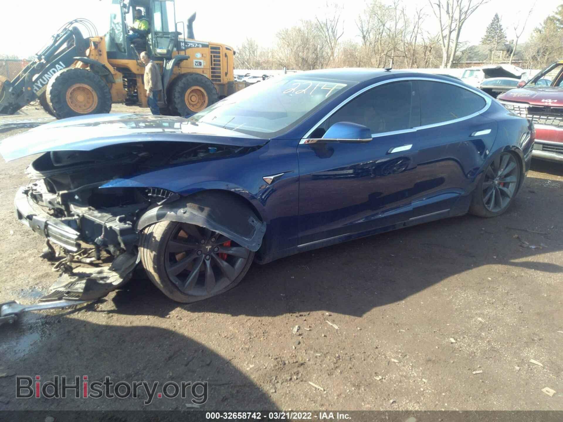 2017 TESLA MODEL S - VIN: 5YJSA1E49HF221469 - Фото 2