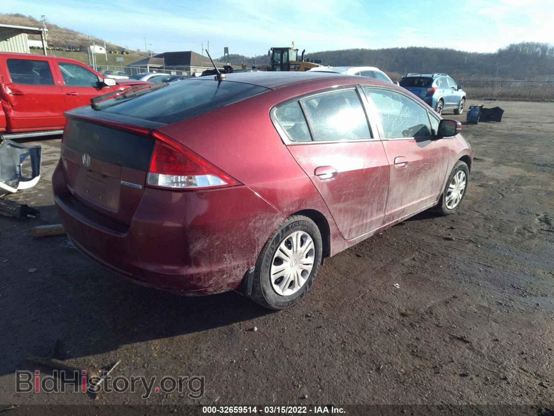 2010 HONDA INSIGHT - VIN: JHMZE2H54AS020986 - Фото 4