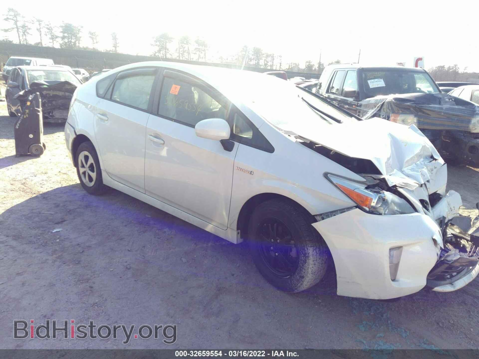 Фотография JTDKN3DU4E1799808 - TOYOTA PRIUS 2014