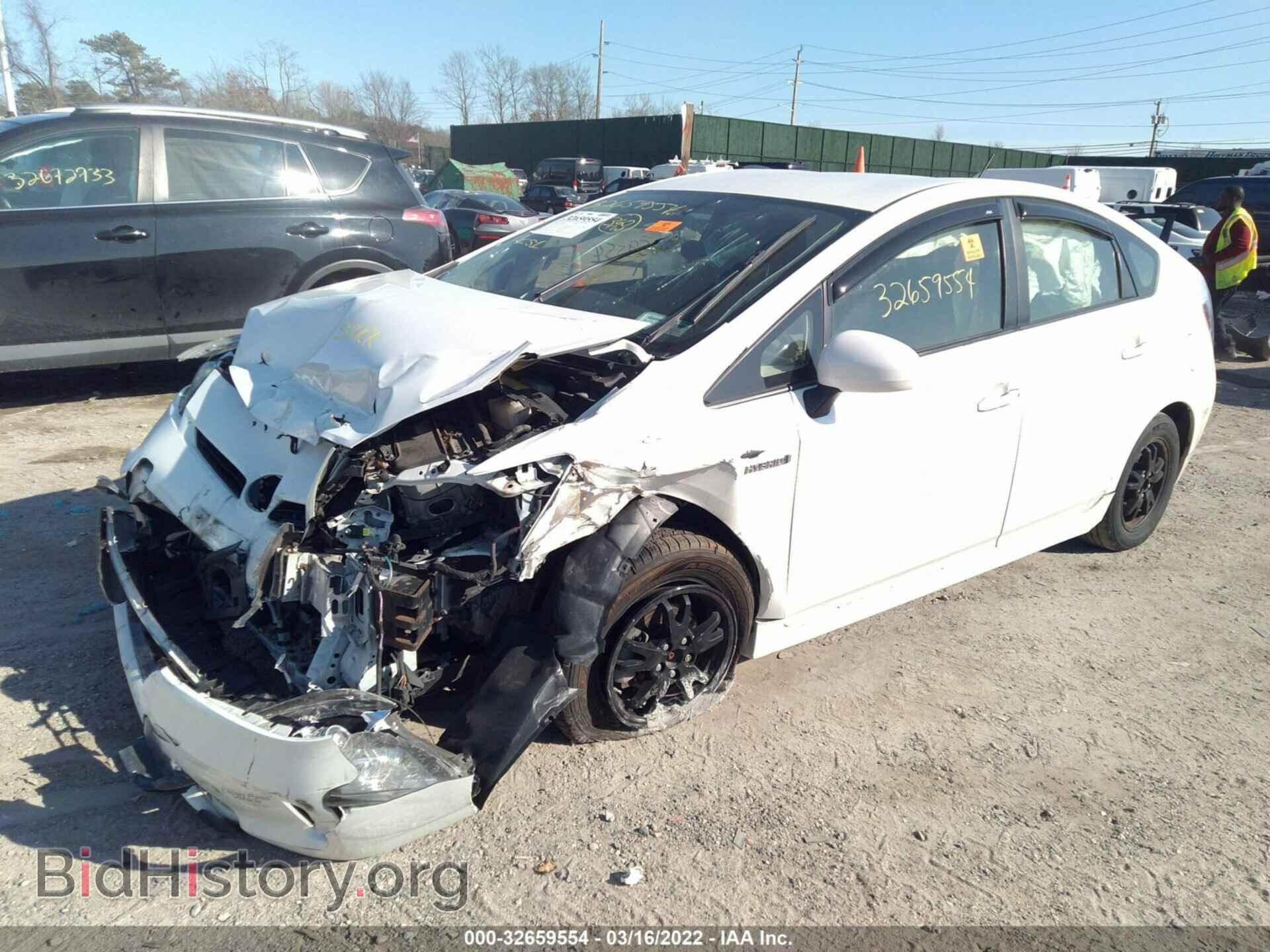 2014 TOYOTA PRIUS - VIN: JTDKN3DU4E1799808 - Фото 2