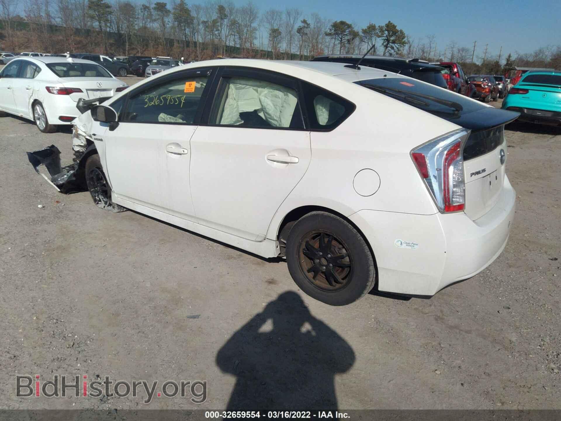 2014 TOYOTA PRIUS - VIN: JTDKN3DU4E1799808 - Фото 3