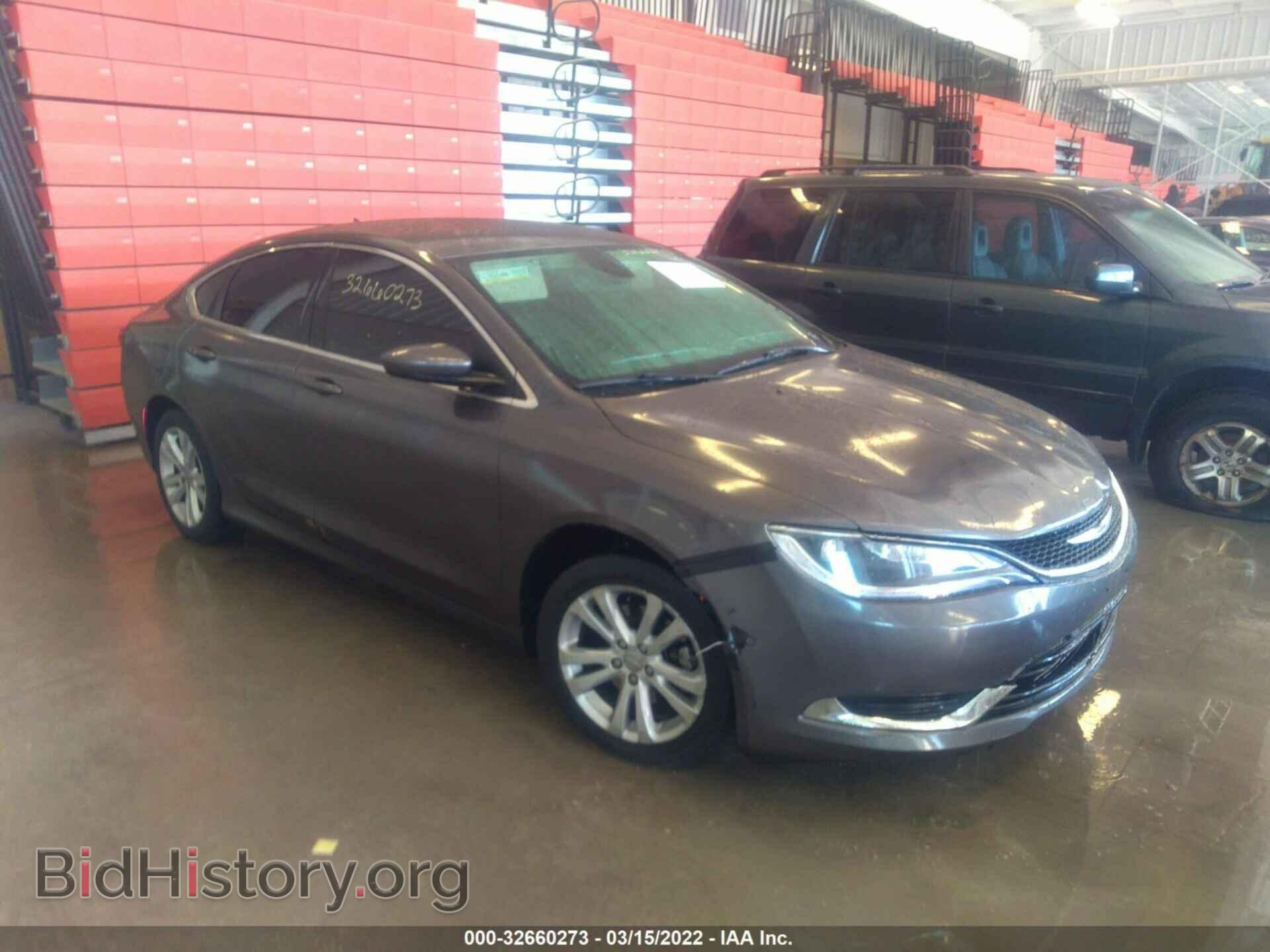 Photo 1C3CCCAB2FN652169 - CHRYSLER 200 2015