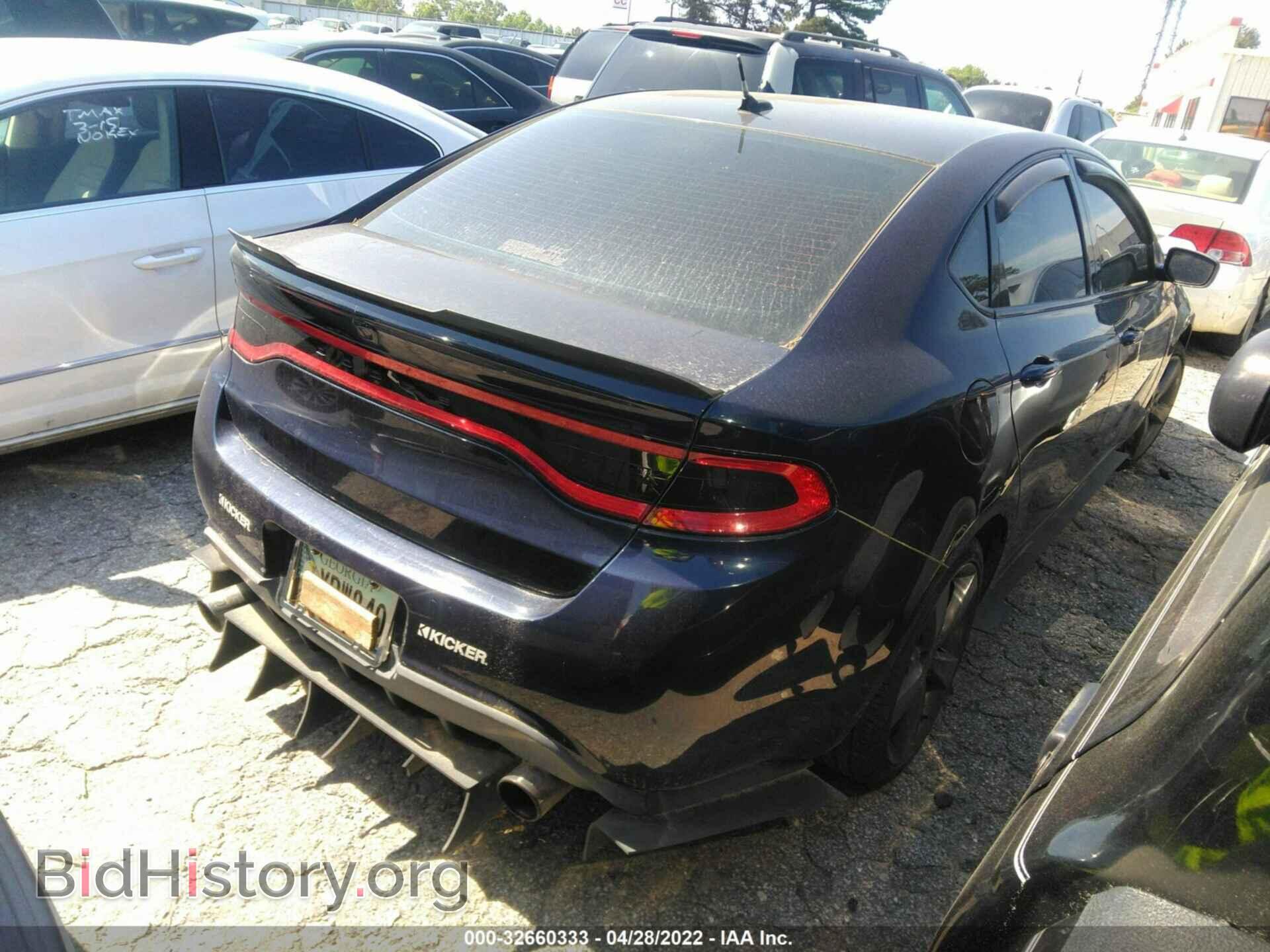 2013 DODGE DART - VIN: 1C3CDFBH2DD316283 - Фото 4