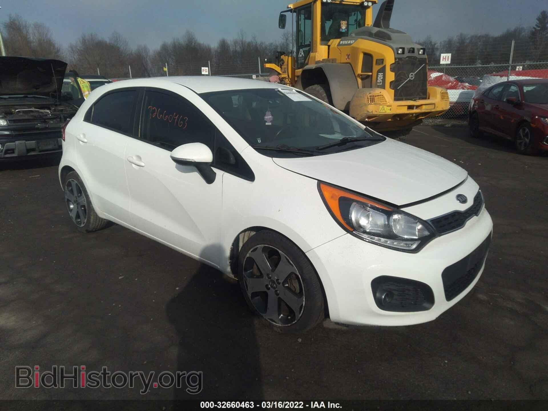 Фотография KNADN5A3XC6060052 - KIA RIO 2012