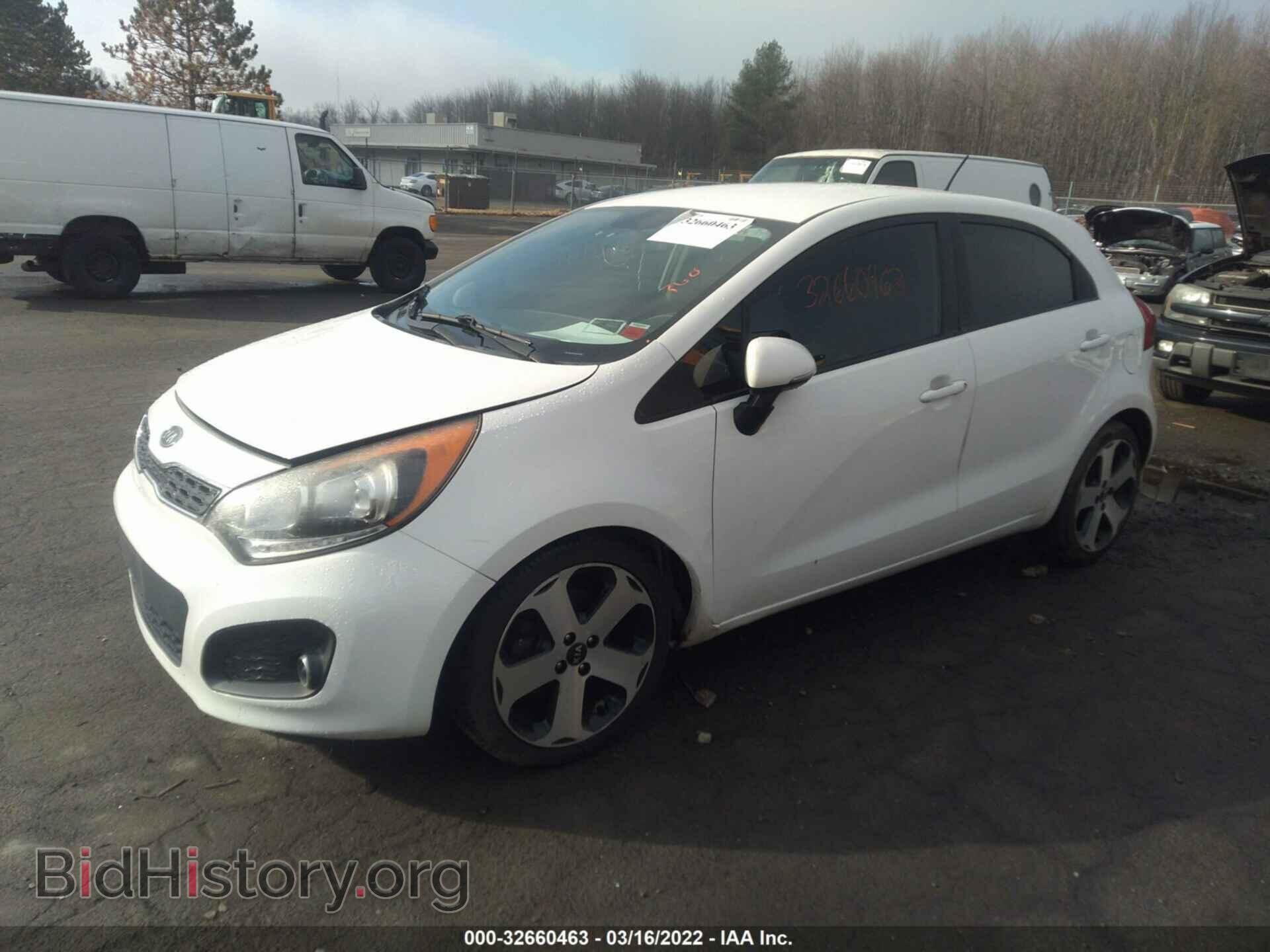 2012 KIA RIO - VIN: KNADN5A3XC6060052 - Фото 2