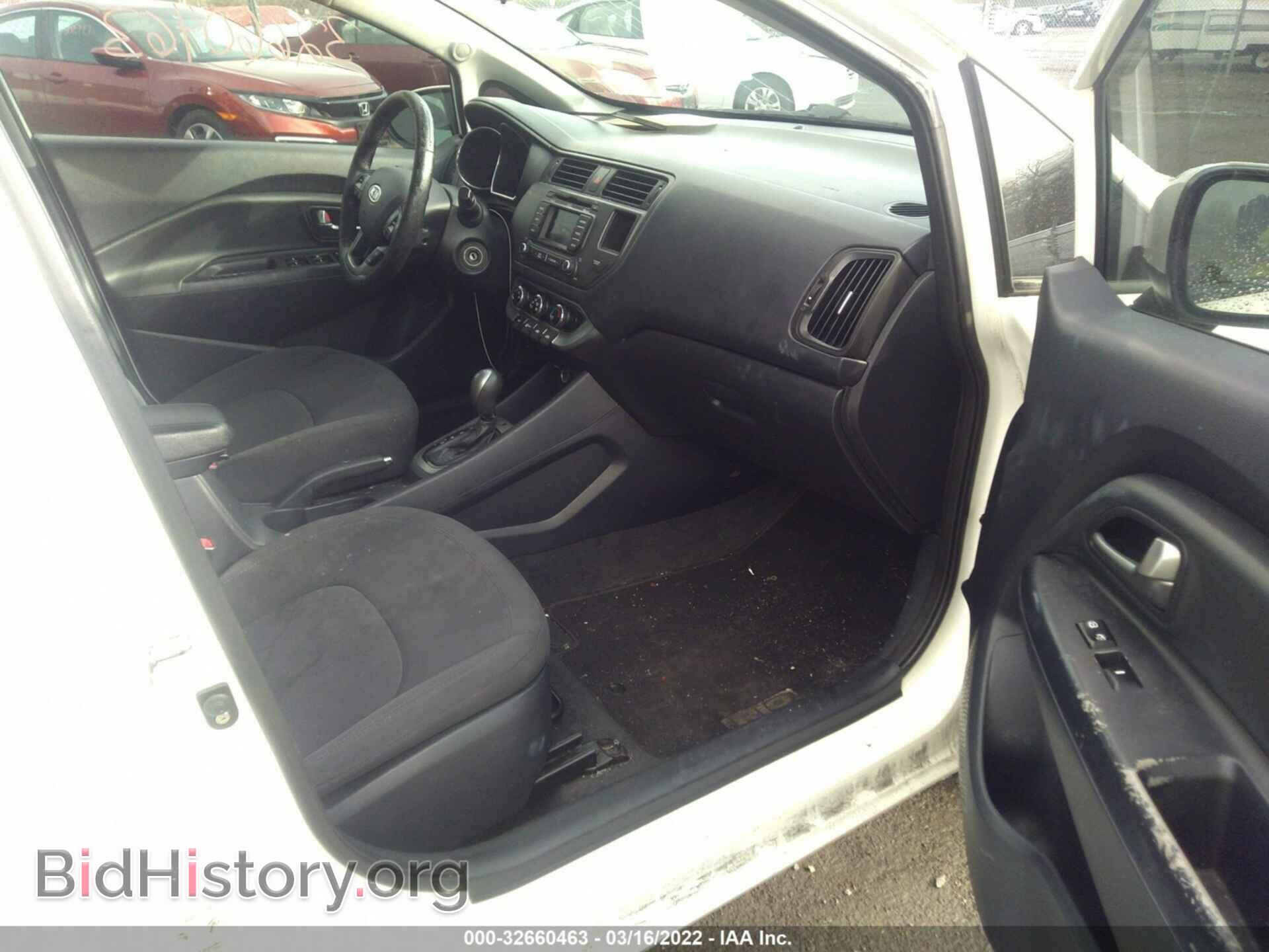 2012 KIA RIO - VIN: KNADN5A3XC6060052 - Фото 5