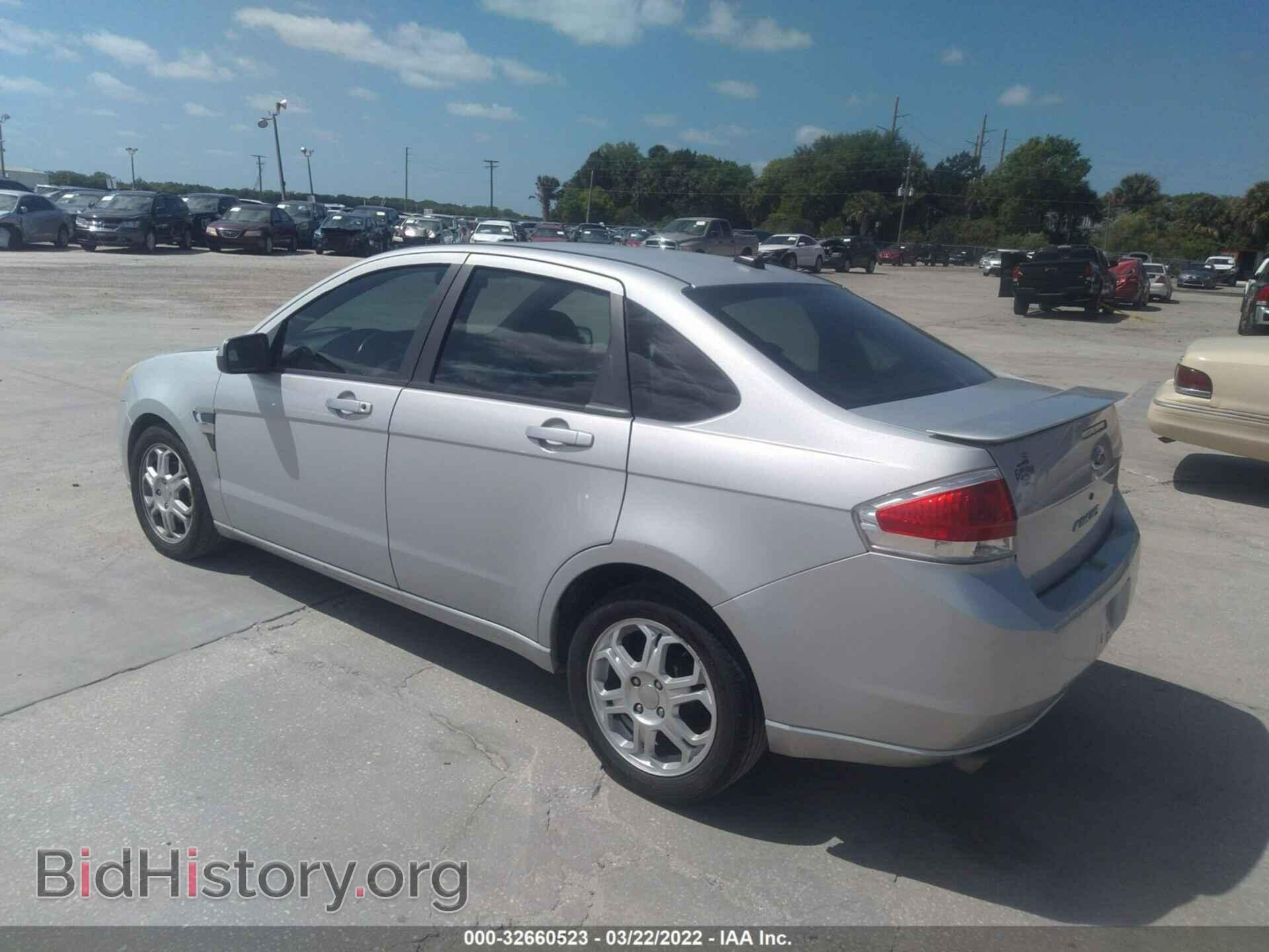 2008 FORD FOCUS - VIN: 1FAHP35N98W201611 - Фото 3
