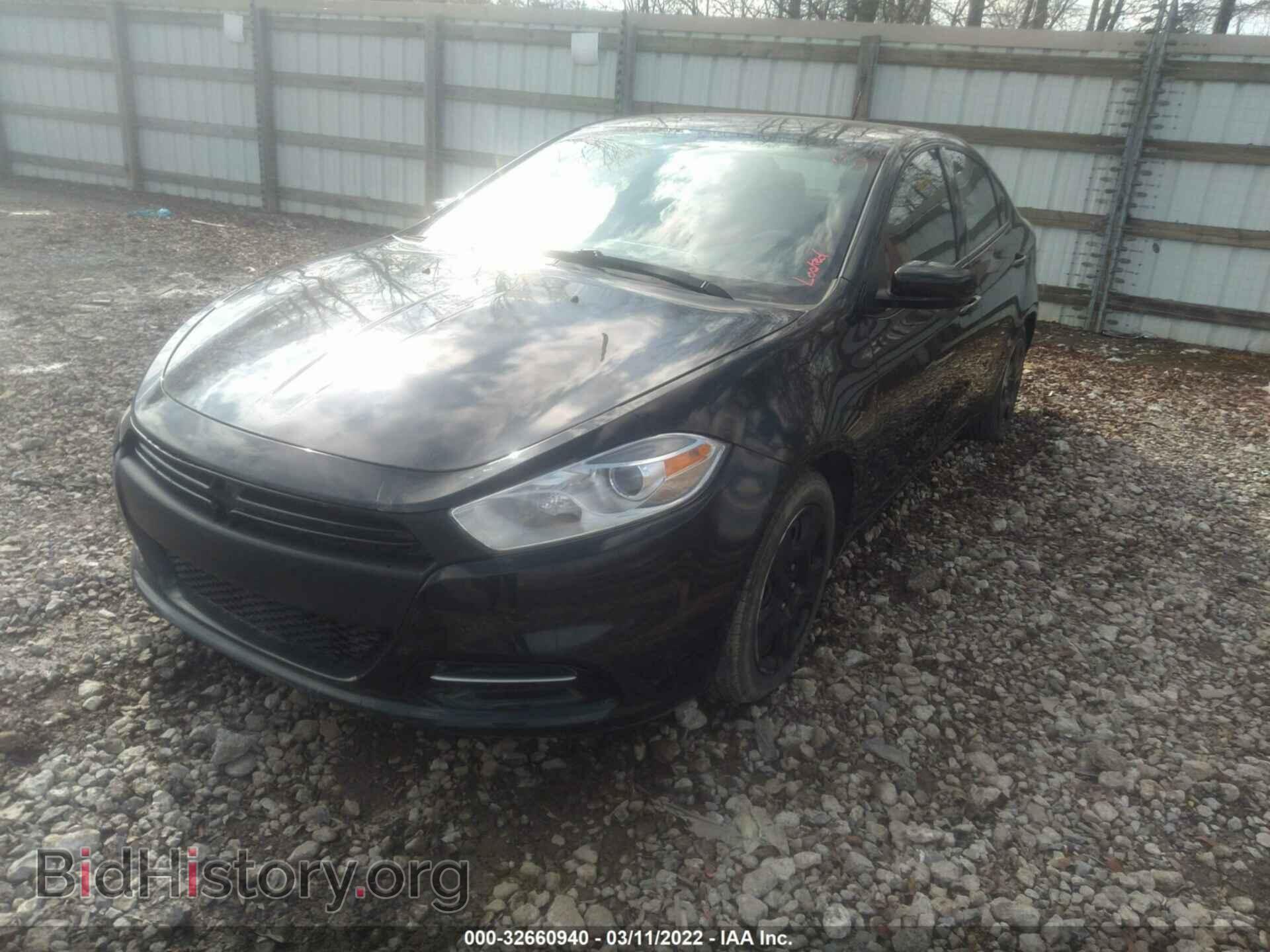 2013 DODGE DART - VIN: 1C3CDFAH2DD292665 - Фото 2