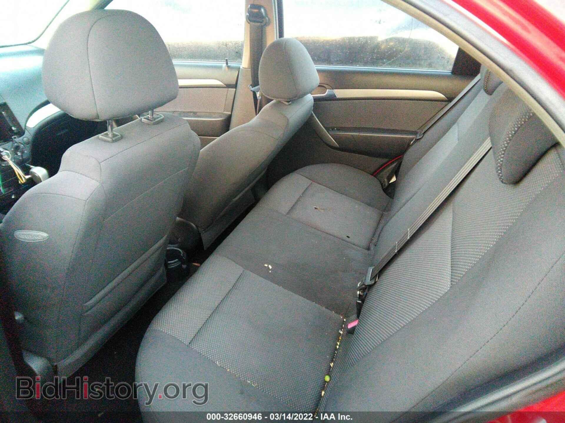2008 CHEVROLET AVEO - VIN: KL1TD56648B066732 - Фото 8