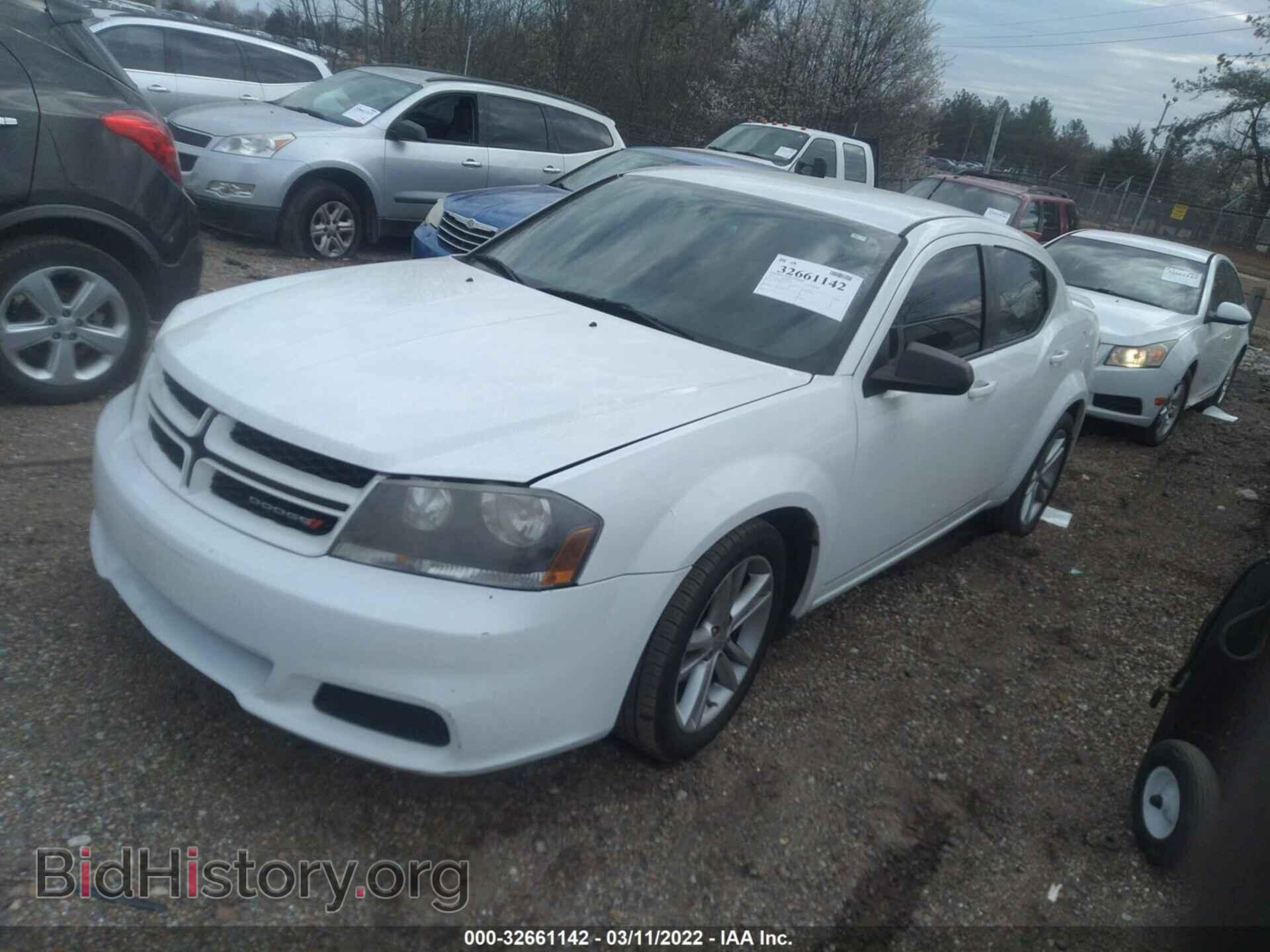 2014 DODGE AVENGER - VIN: 1C3CDZABXEN139752 - Фото 2
