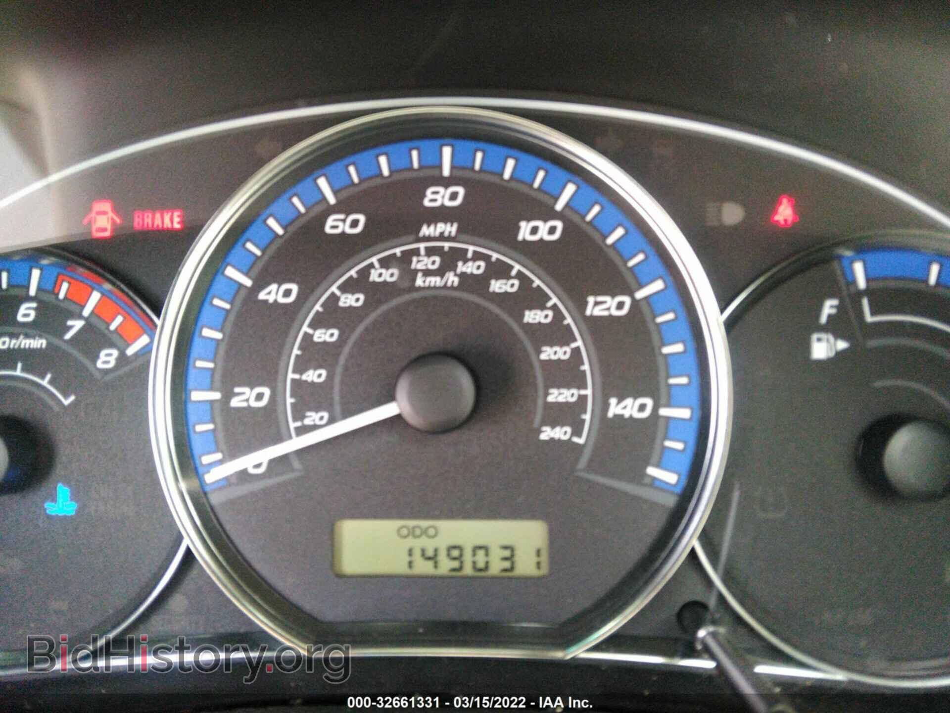 2012 SUBARU FORESTER - VIN: JF2SHADC8CG433509 - Фото 7