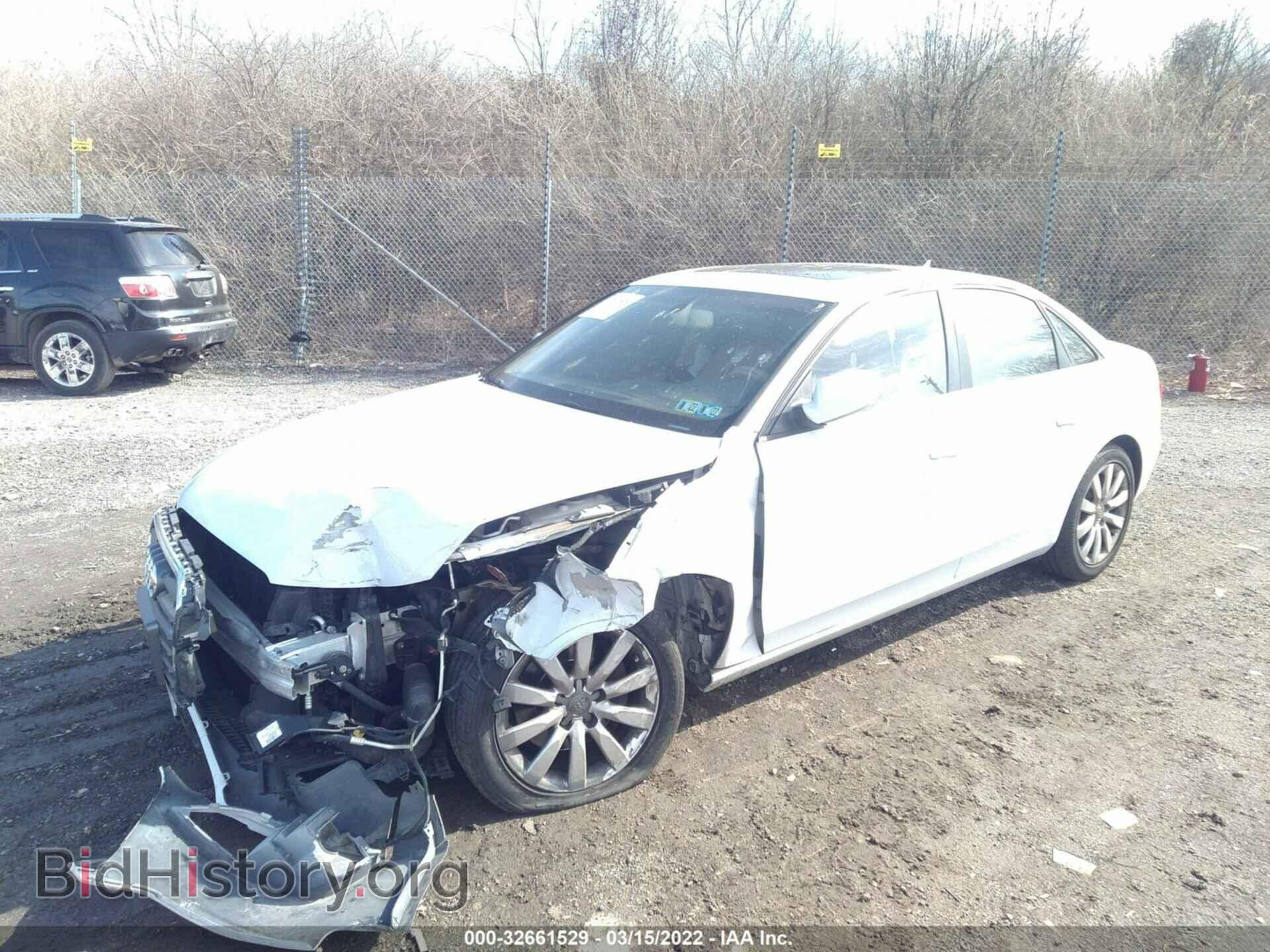 2013 AUDI A4 - VIN: WAUBFAFL4DN024449 - Фото 2