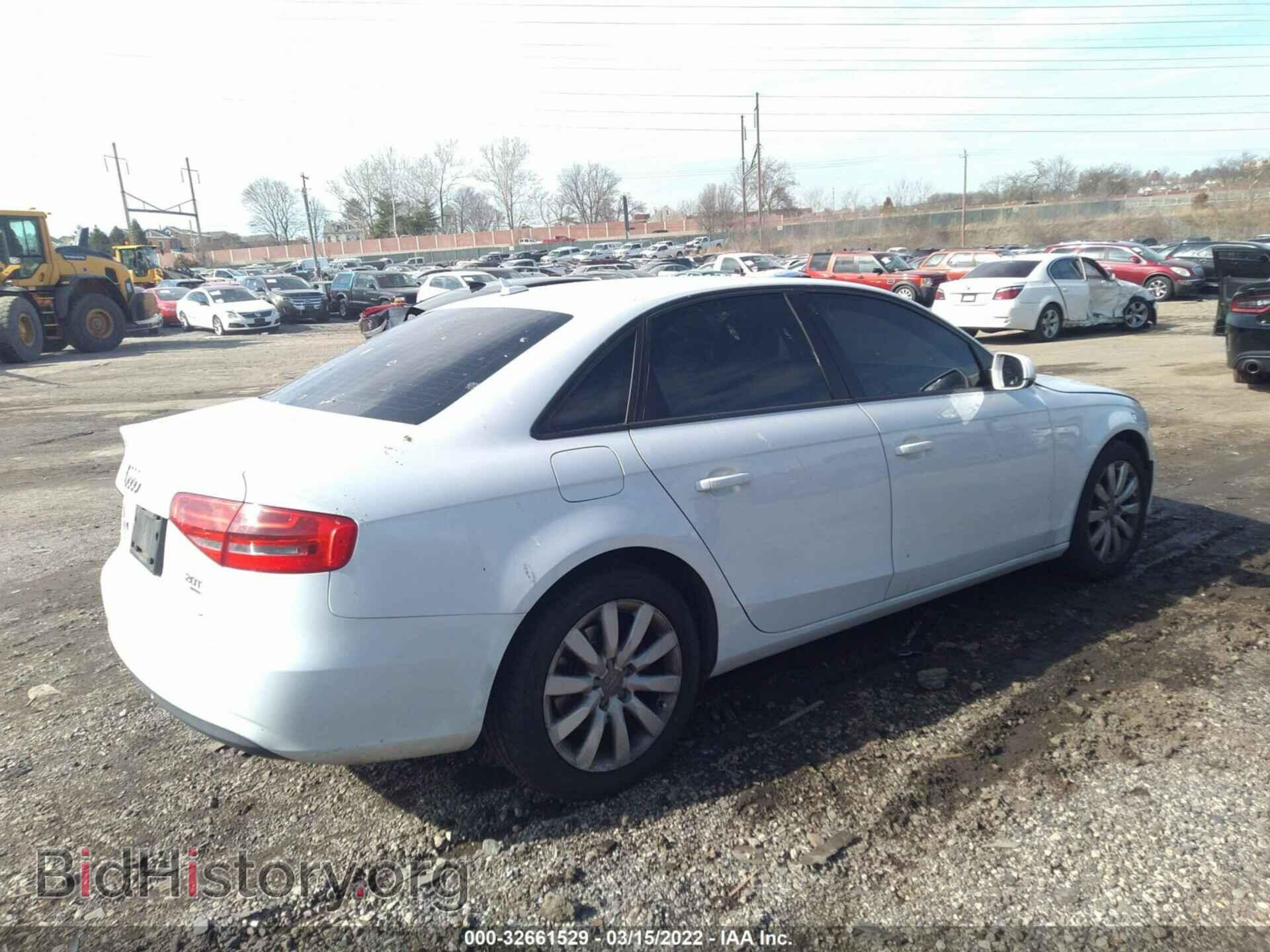 2013 AUDI A4 - VIN: WAUBFAFL4DN024449 - Фото 4