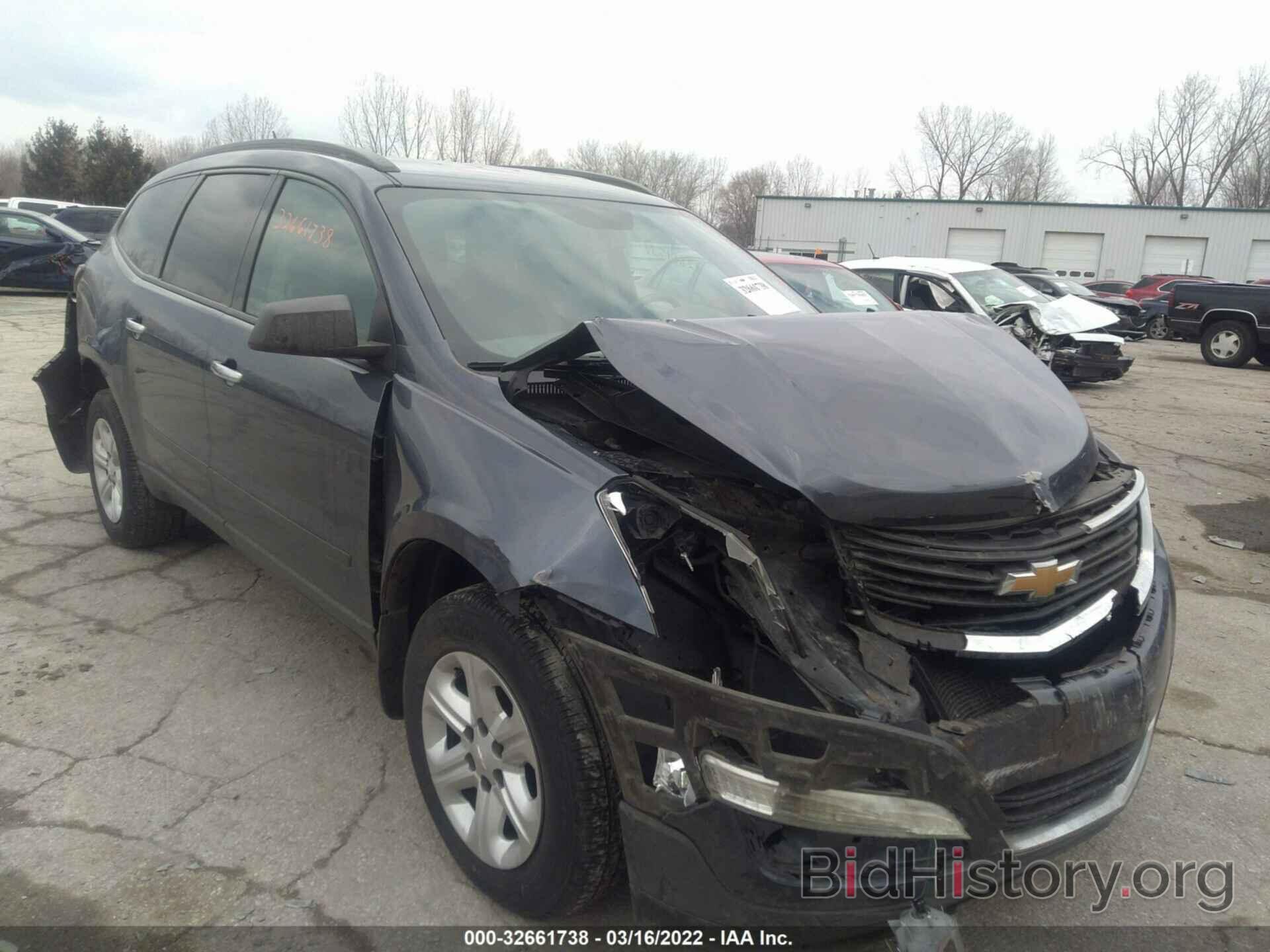 Фотография 1GNKRFKD5EJ129281 - CHEVROLET TRAVERSE 2014