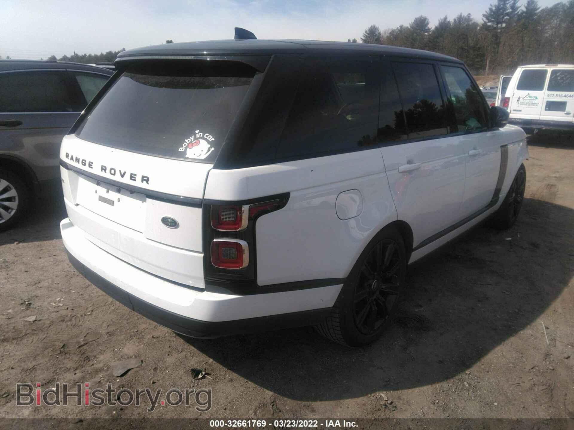 2019 LAND ROVER RANGE ROVER - VIN: SALGS2SV7KA516469 - Фото 4