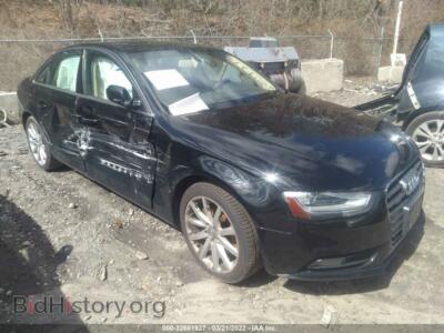 2013 Audi A4 Premium Plus, черный — VIN WAUFFAFL3DN013086, IAAI