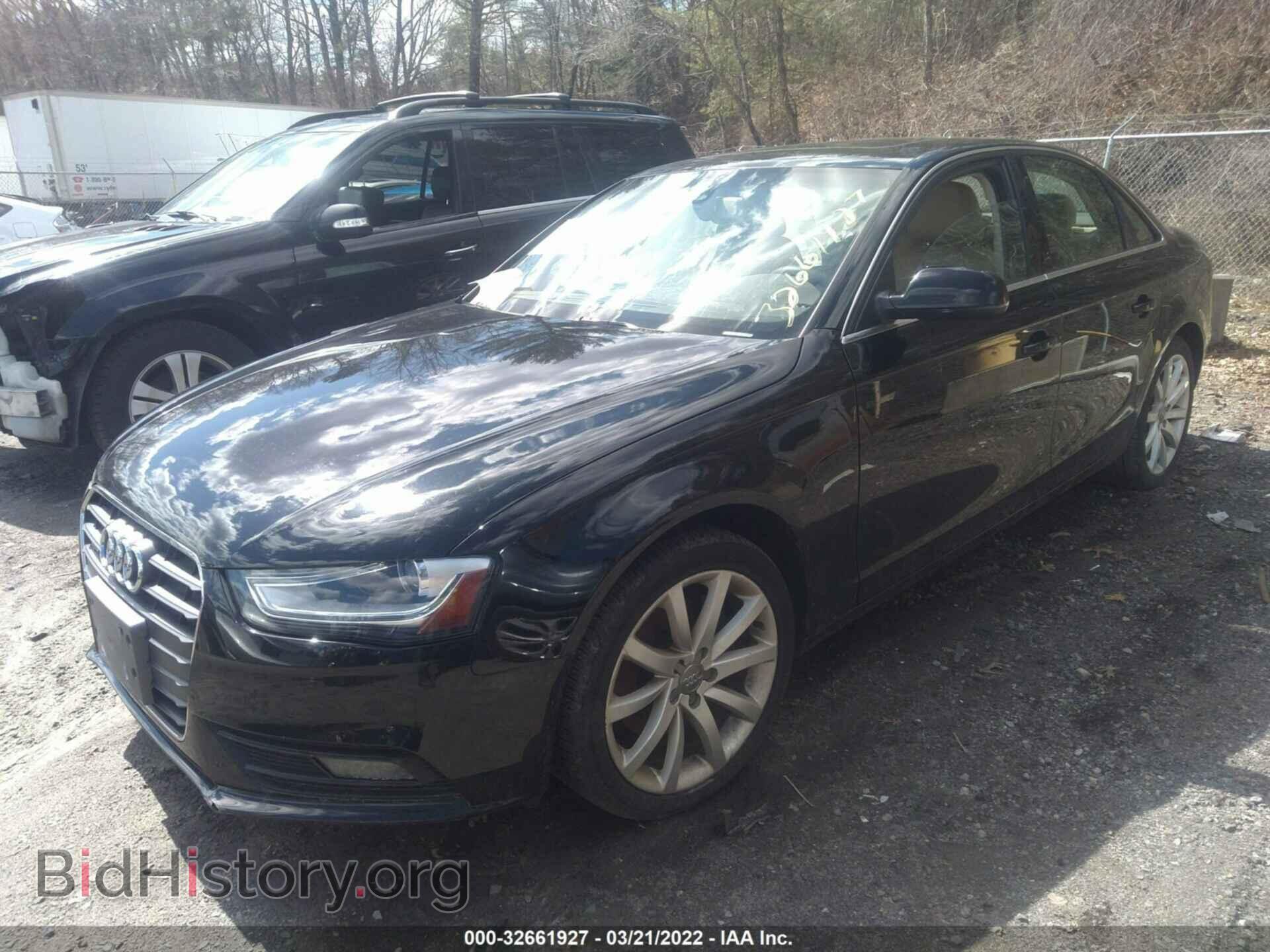 2013 AUDI A4 - VIN: WAUFFAFL3DN013086 - Фото 2