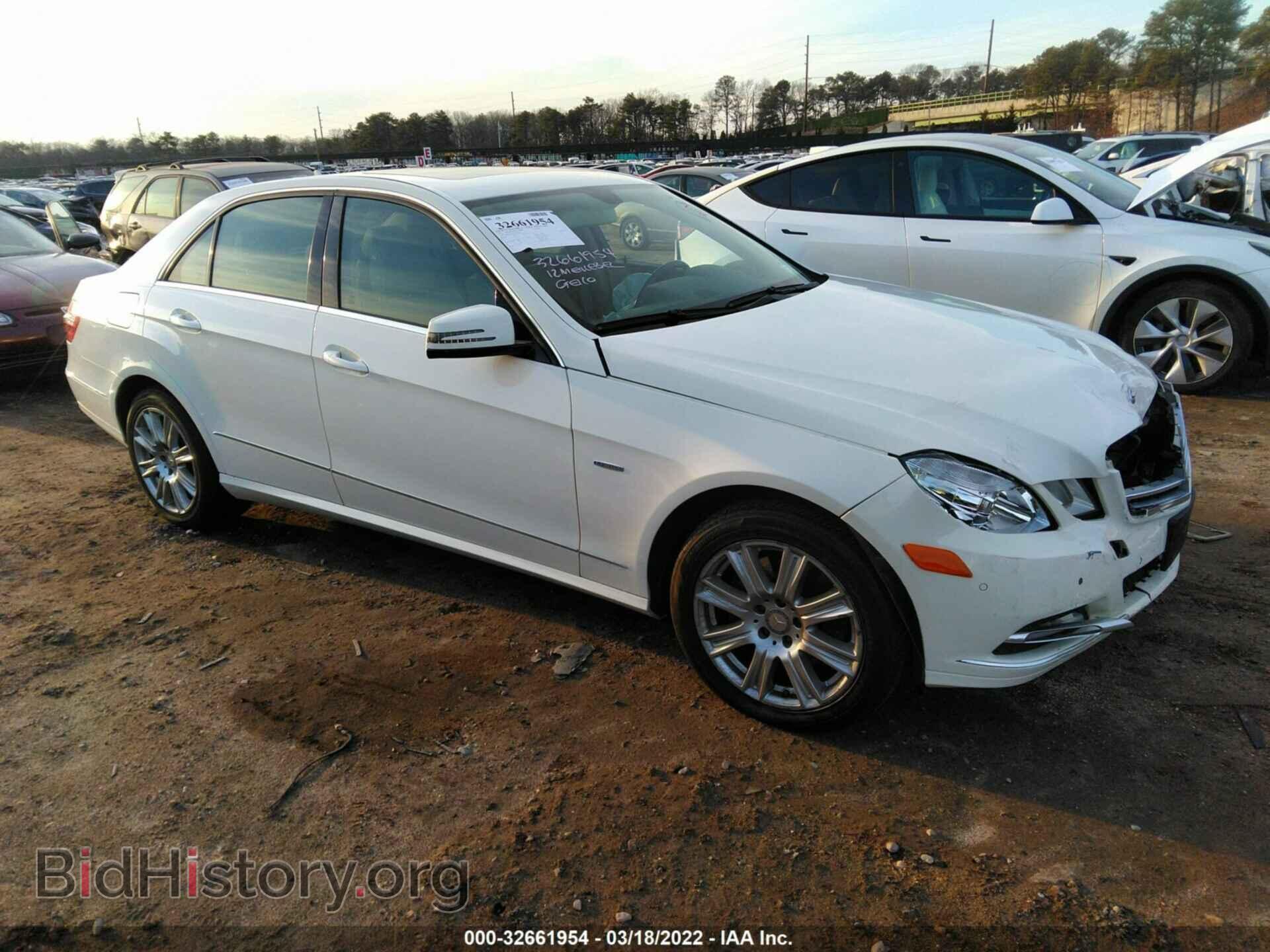 Фотография WDDHF8JB3CA624069 - MERCEDES-BENZ E-CLASS 2012
