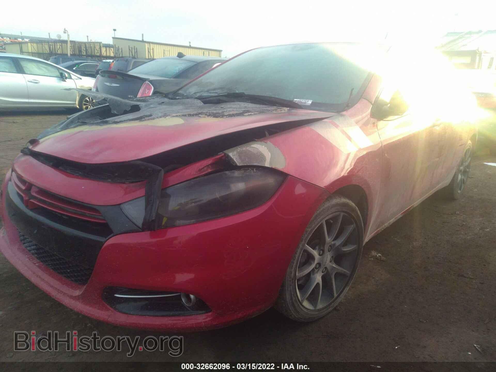 2013 DODGE DART - VIN: 1C3CDFBH7DD107928 - Фото 2