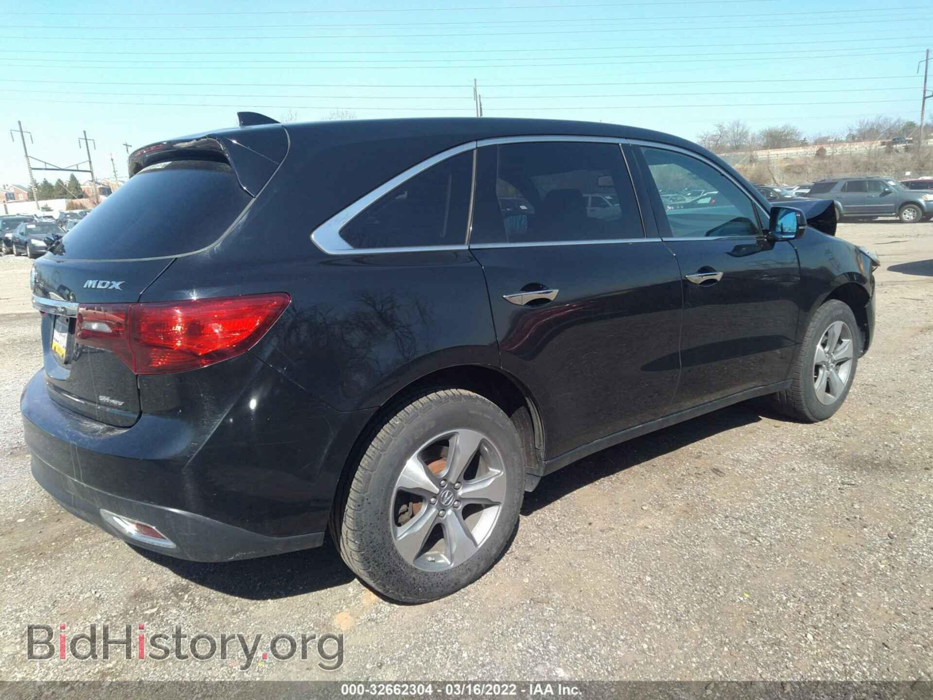 2014 ACURA MDX - VIN: 5FRYD4H25EB017002 - Photo 4