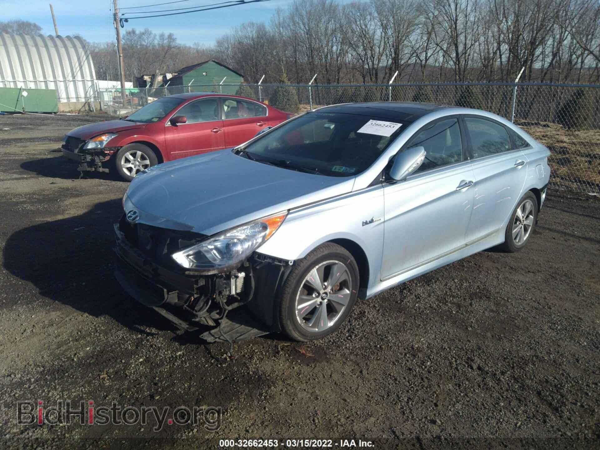 2012 HYUNDAI SONATA - VIN: KMHEC4A43CA034837 - Фото 2