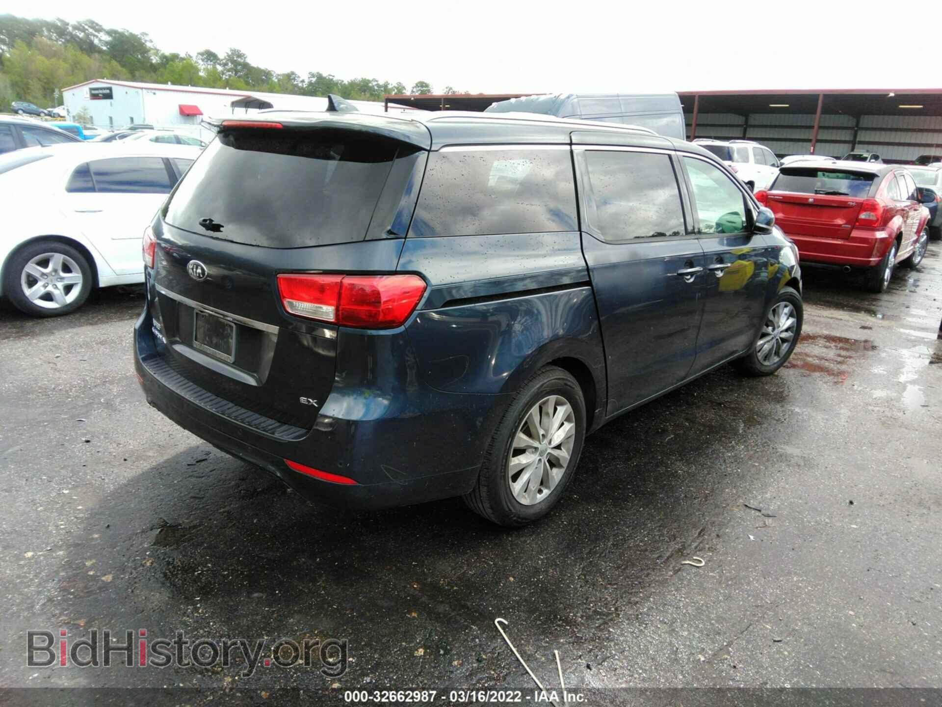 2015 KIA SEDONA - VIN: KNDMC5C19F6022305 - Фото 4