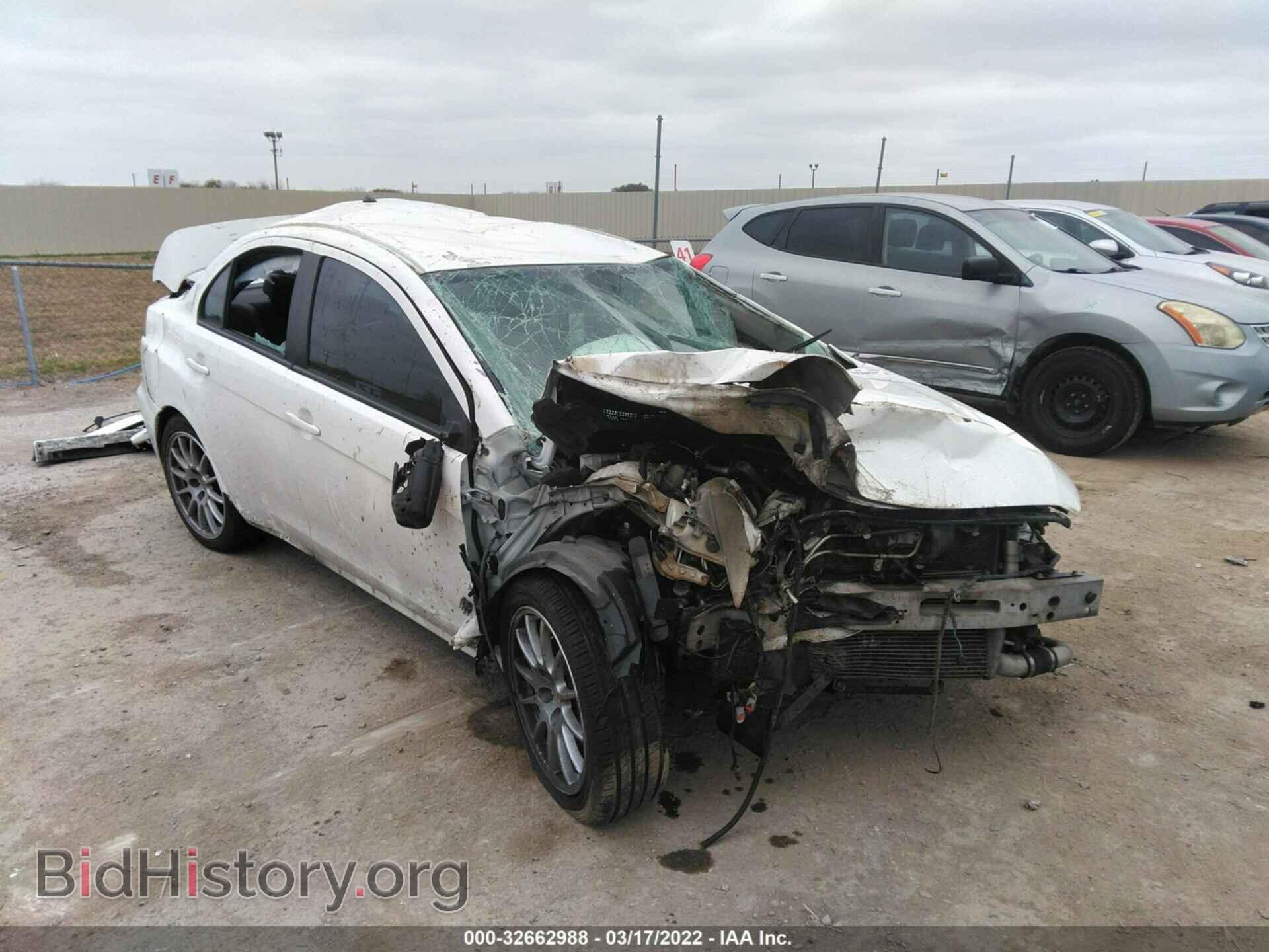 Photo JA32W8FVXDU012646 - MITSUBISHI LANCER EVOLUTION 2013