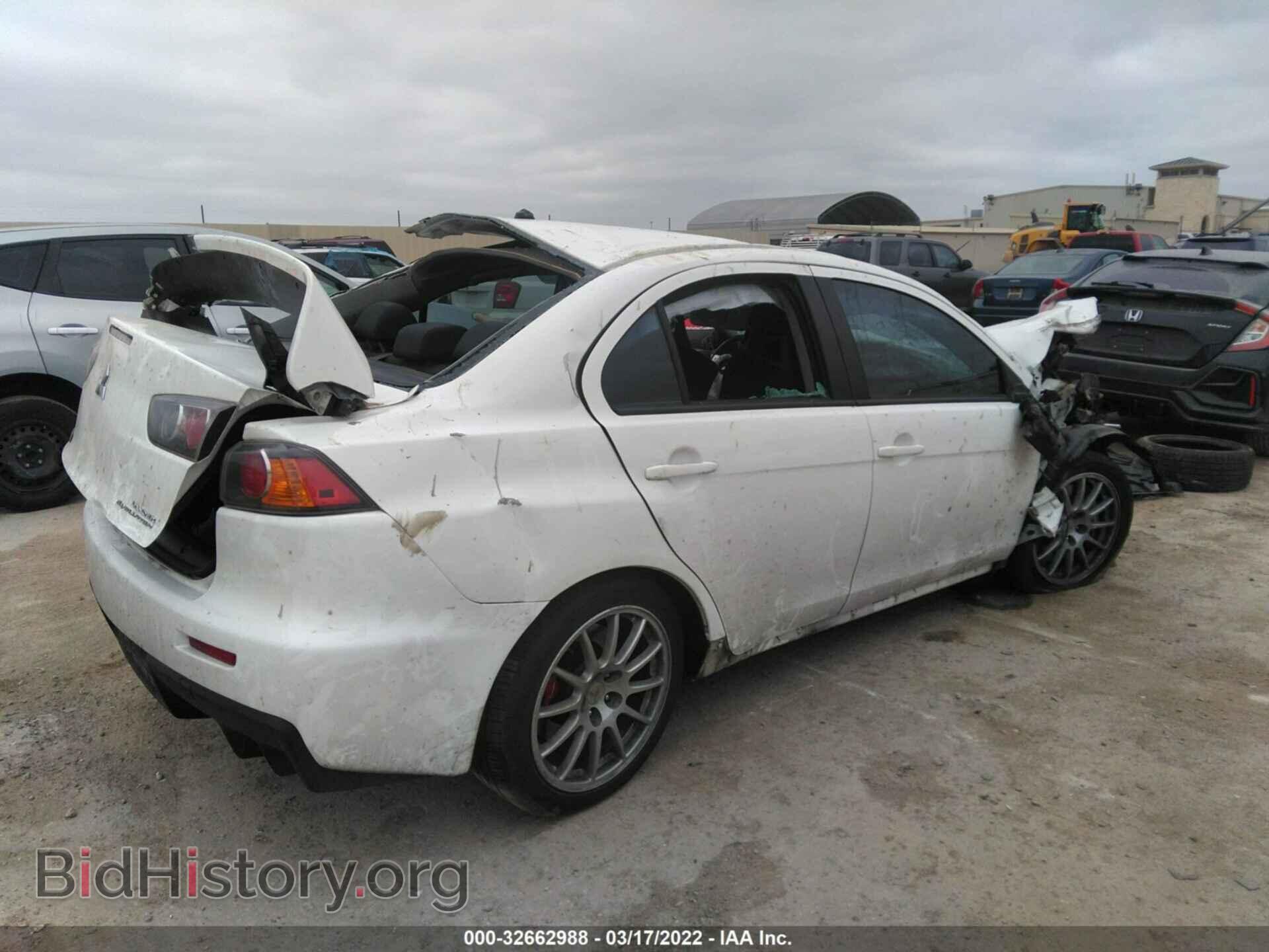 2013 MITSUBISHI LANCER EVOLUTION - VIN: JA32W8FVXDU012646 - Photo 4