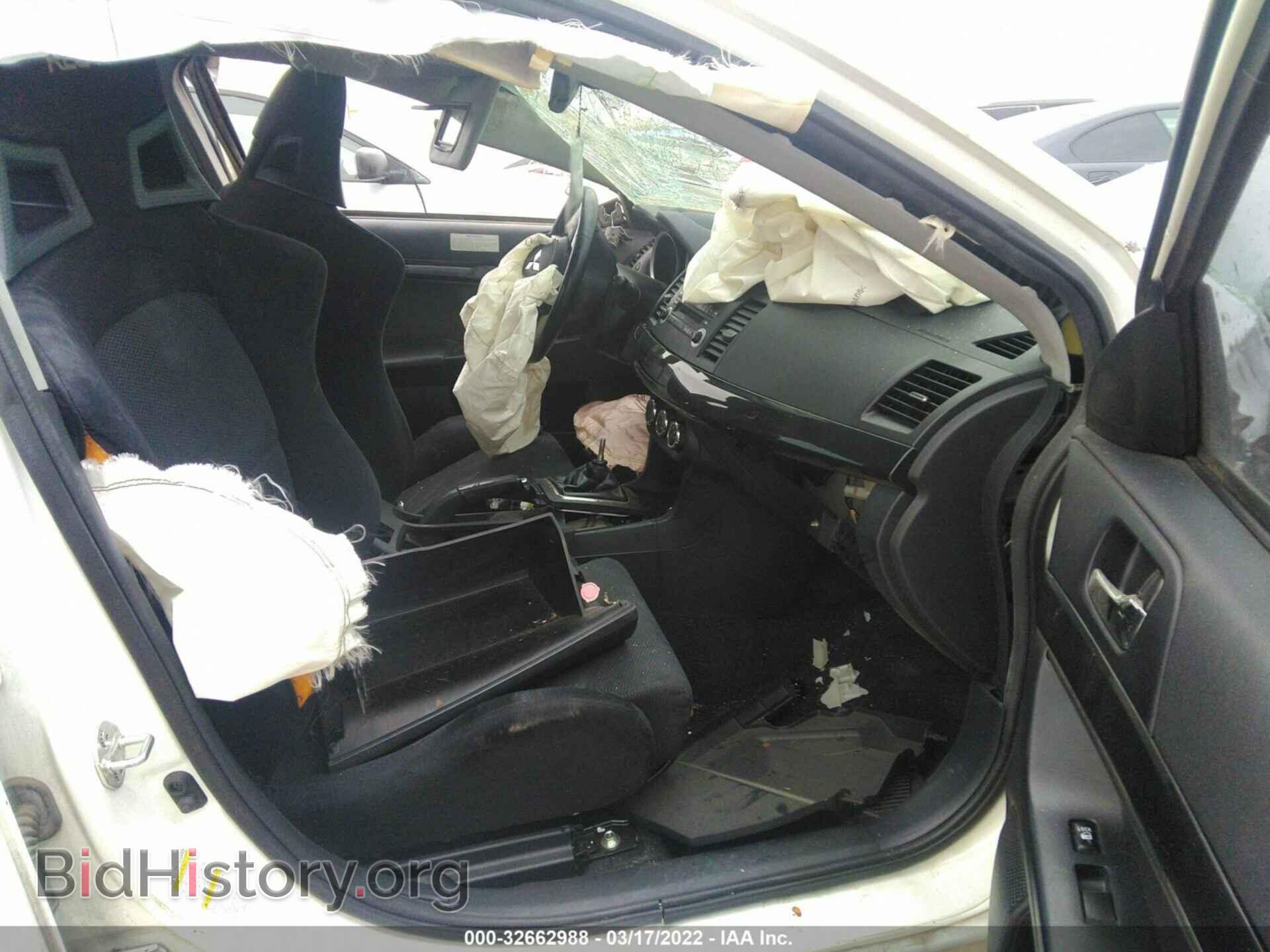 2013 MITSUBISHI LANCER EVOLUTION - VIN: JA32W8FVXDU012646 - Photo 5