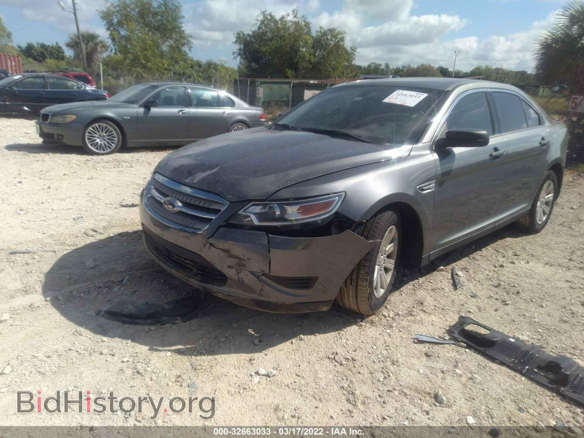 2012 FORD TAURUS - VIN: 1FAHP2DW2CG132851 - Фото 2