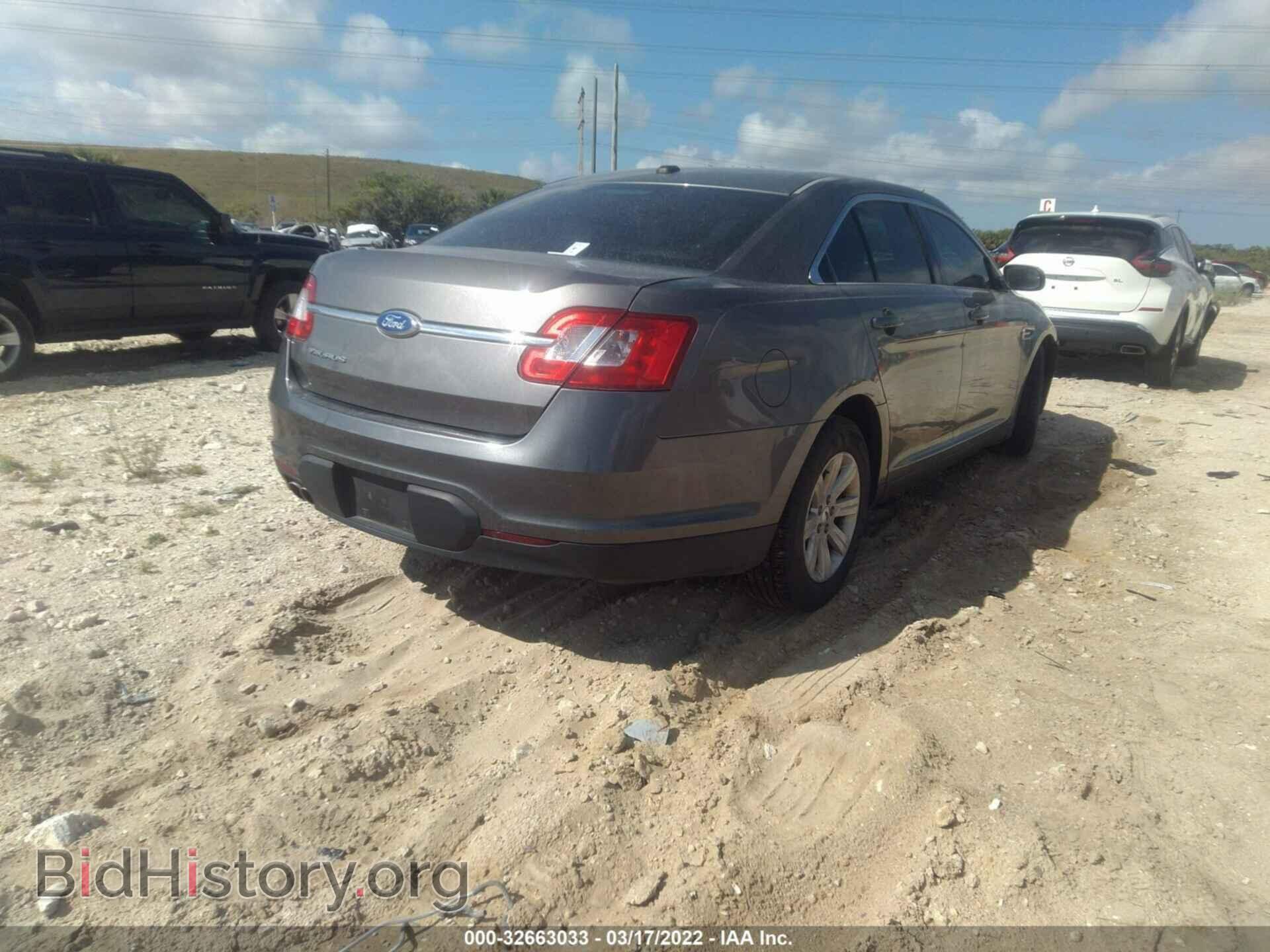 2012 FORD TAURUS - VIN: 1FAHP2DW2CG132851 - Фото 4