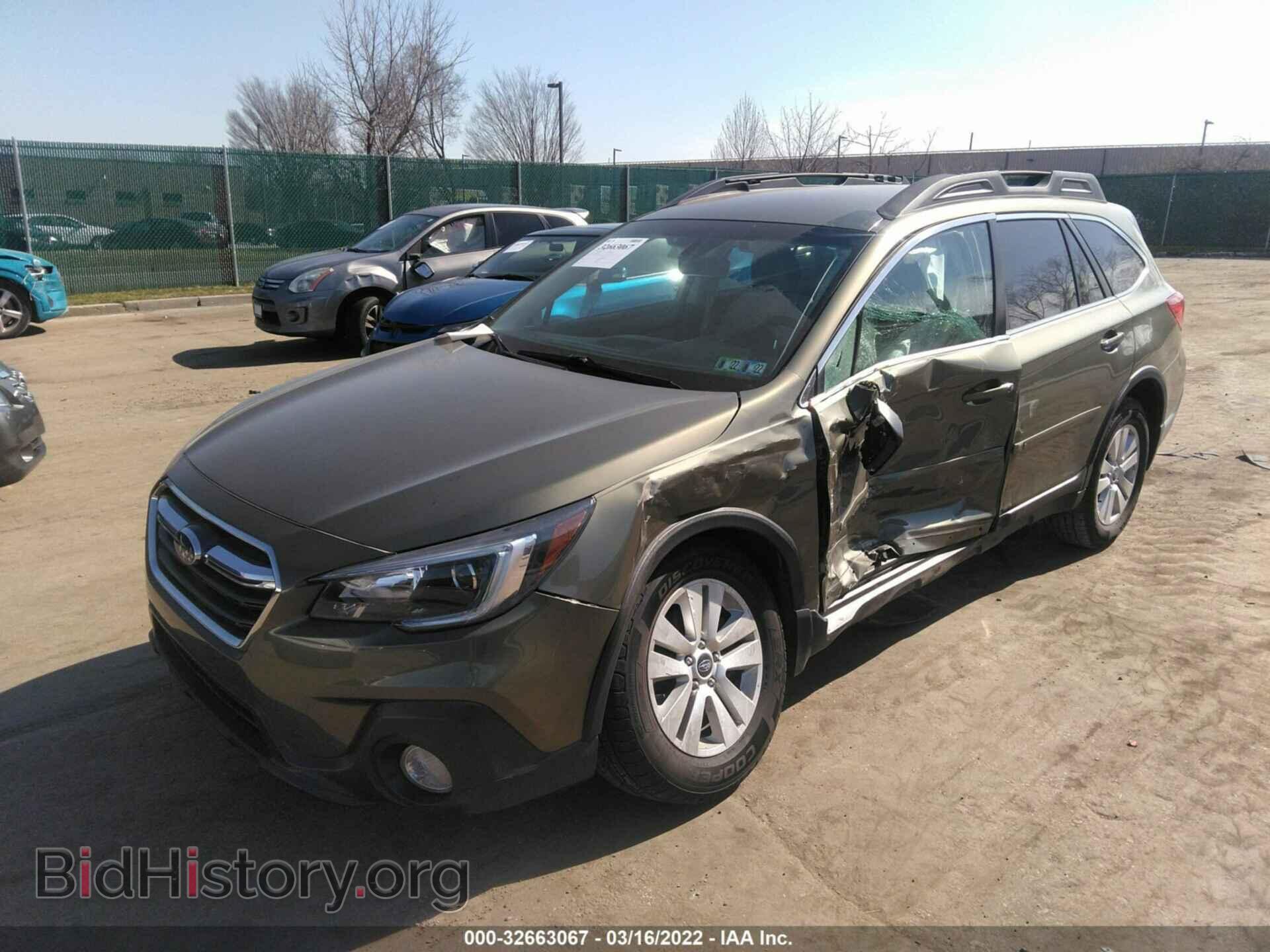 2019 SUBARU OUTBACK - VIN: 4S4BSAFC4K3229496 - Фото 2