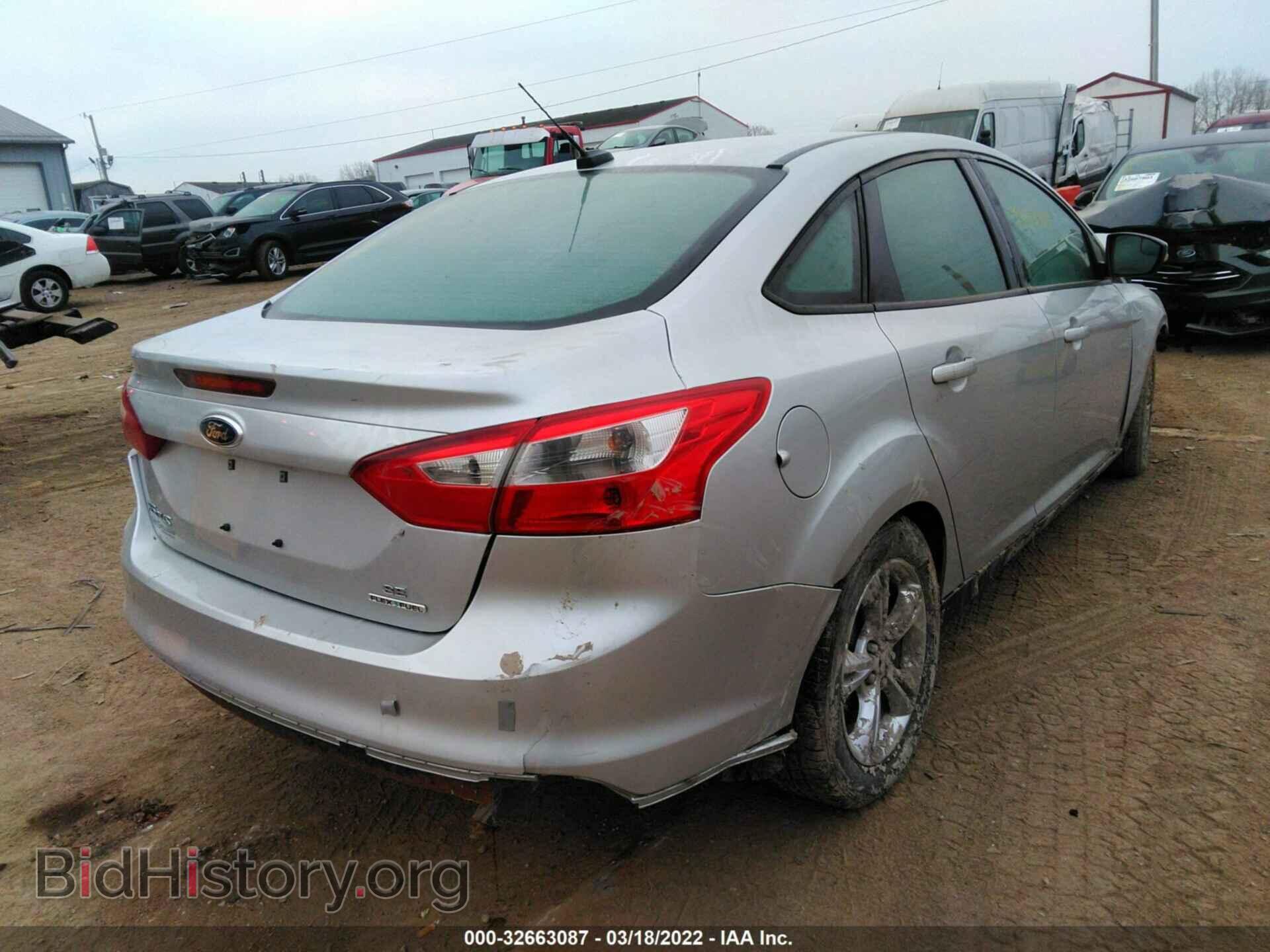 2014 FORD FOCUS - VIN: 1FADP3F2XEL332630 - Фото 4