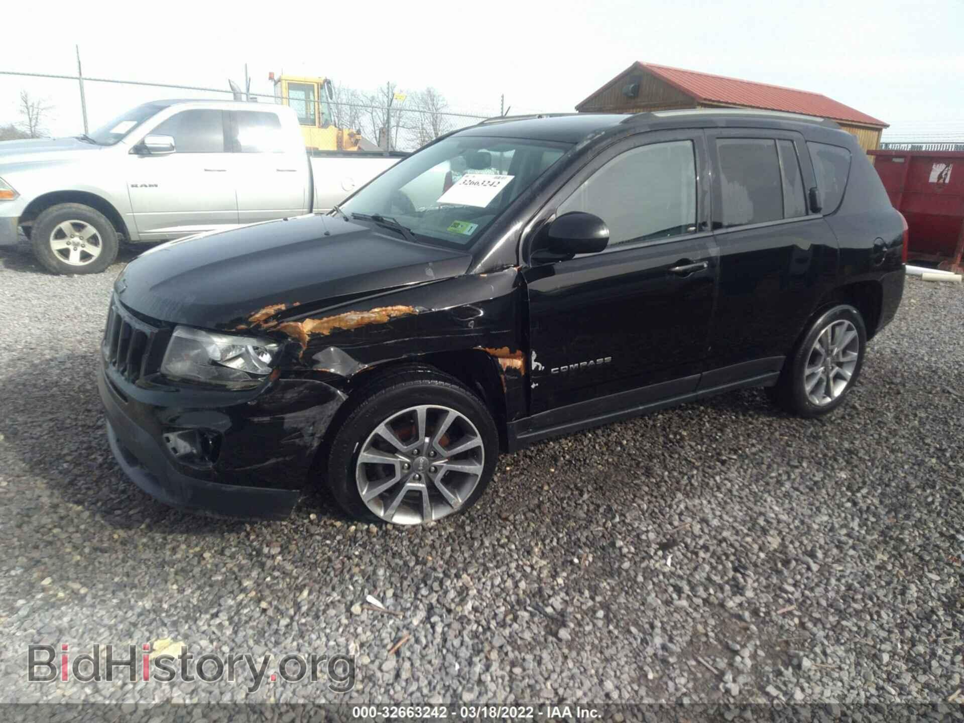 2016 JEEP COMPASS - VIN: 1C4NJDBB5GD627353 - Фото 2