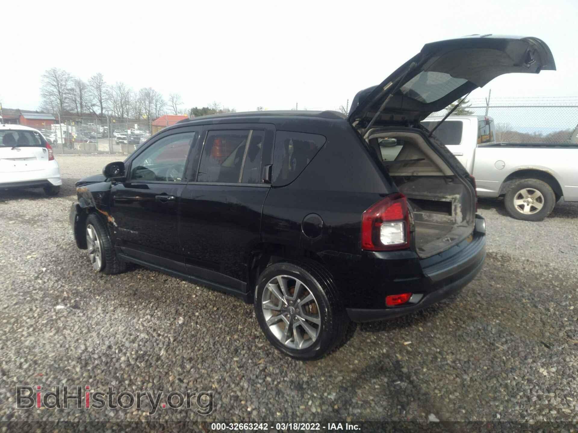 2016 JEEP COMPASS - VIN: 1C4NJDBB5GD627353 - Фото 3