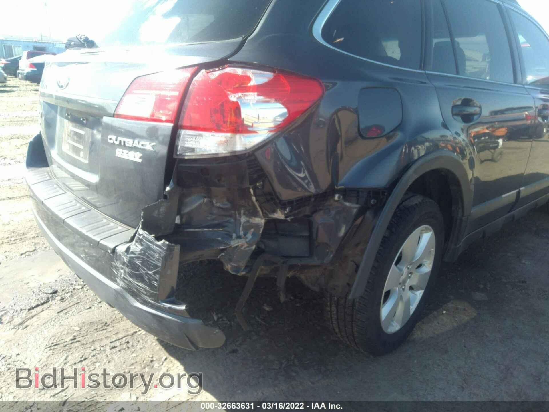 2010 SUBARU OUTBACK - VIN: 4S4BRBCCXA3381349 - Фото 6