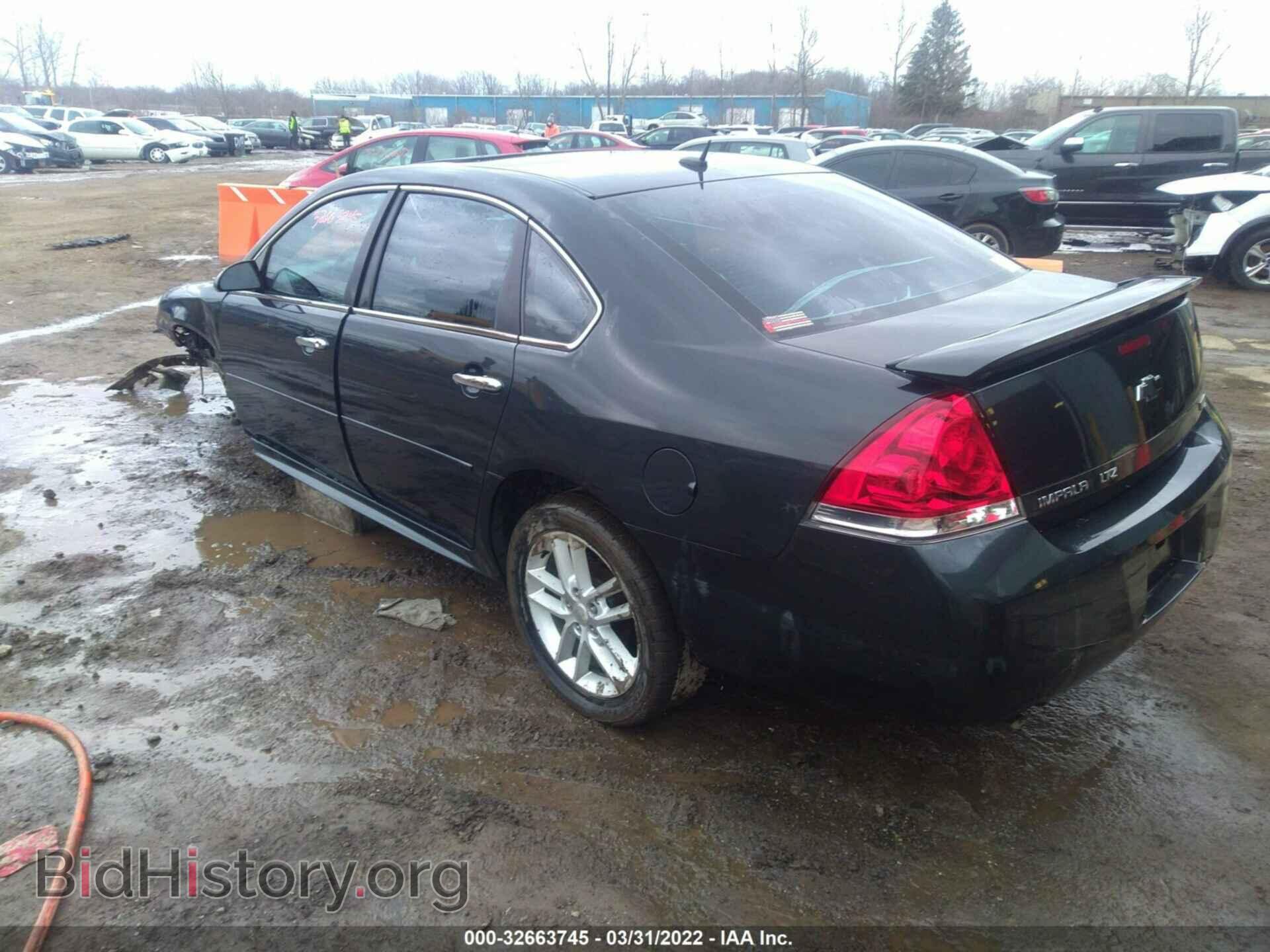 2013 CHEVROLET IMPALA - VIN: 2G1WC5E32D1166413 - Фото 3