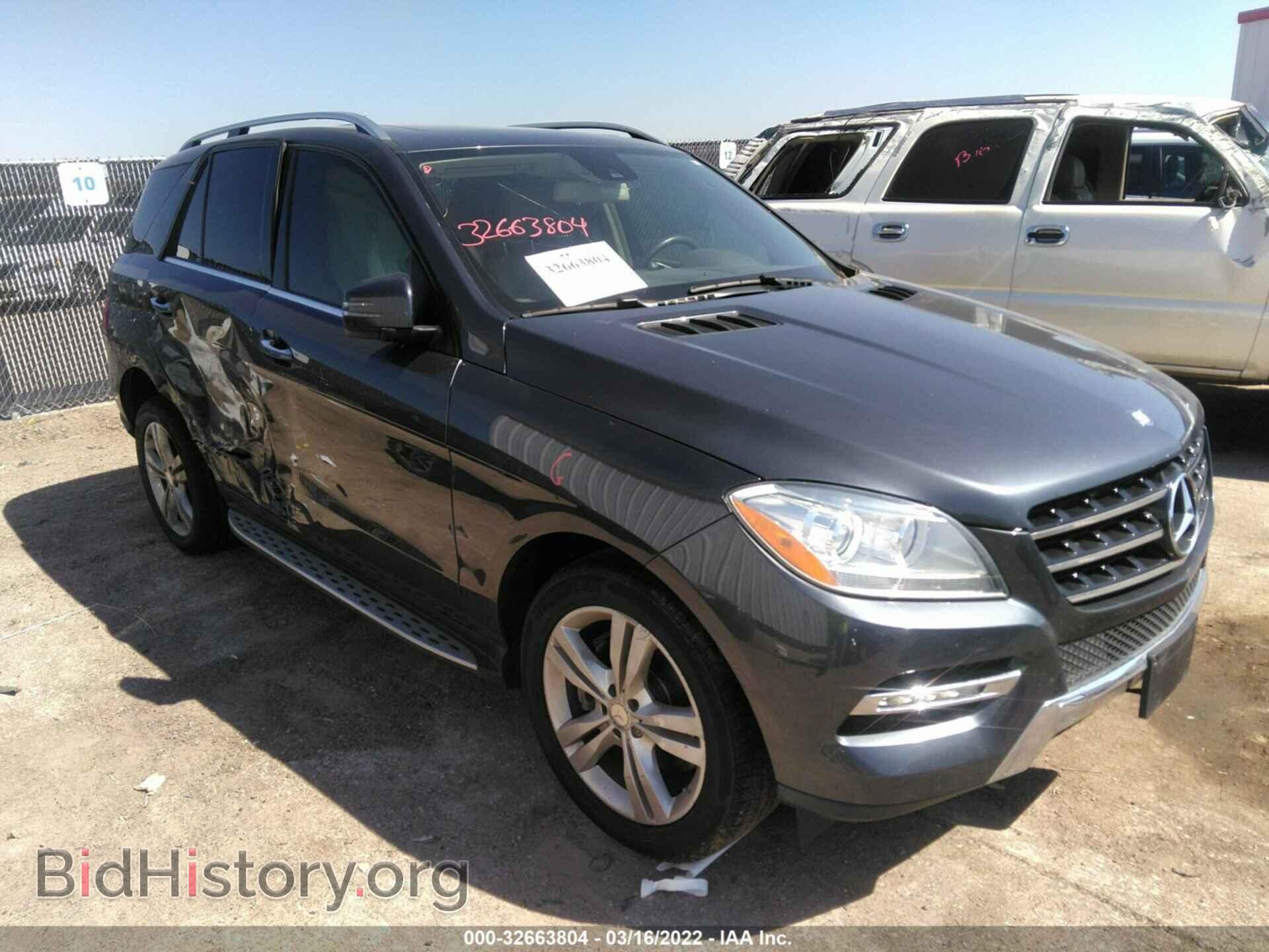 Photo 4JGDA5JB7DA192539 - MERCEDES-BENZ M-CLASS 2013