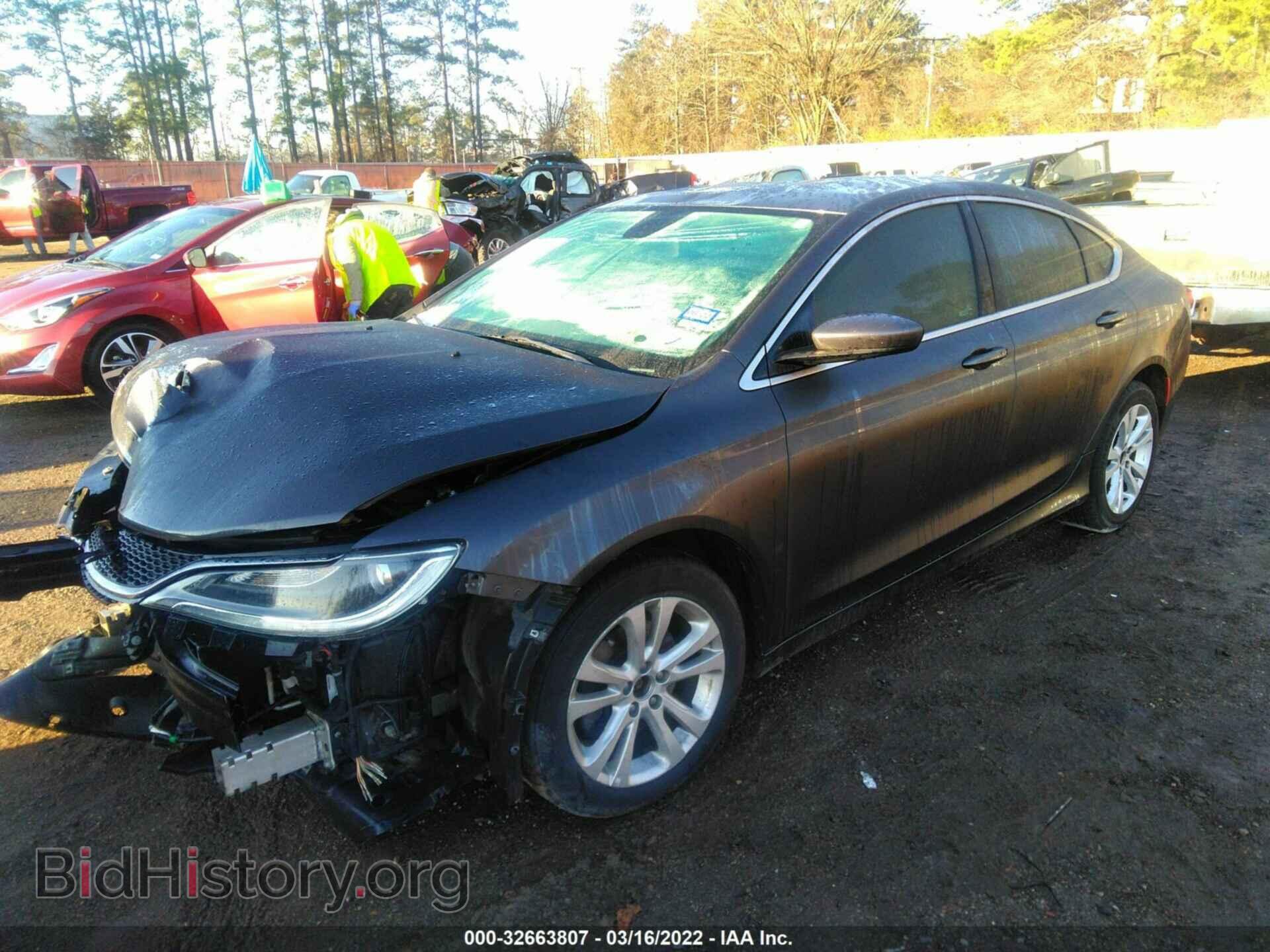 2015 CHRYSLER 200 - VIN: 1C3CCCAB7FN616185 - Фото 2