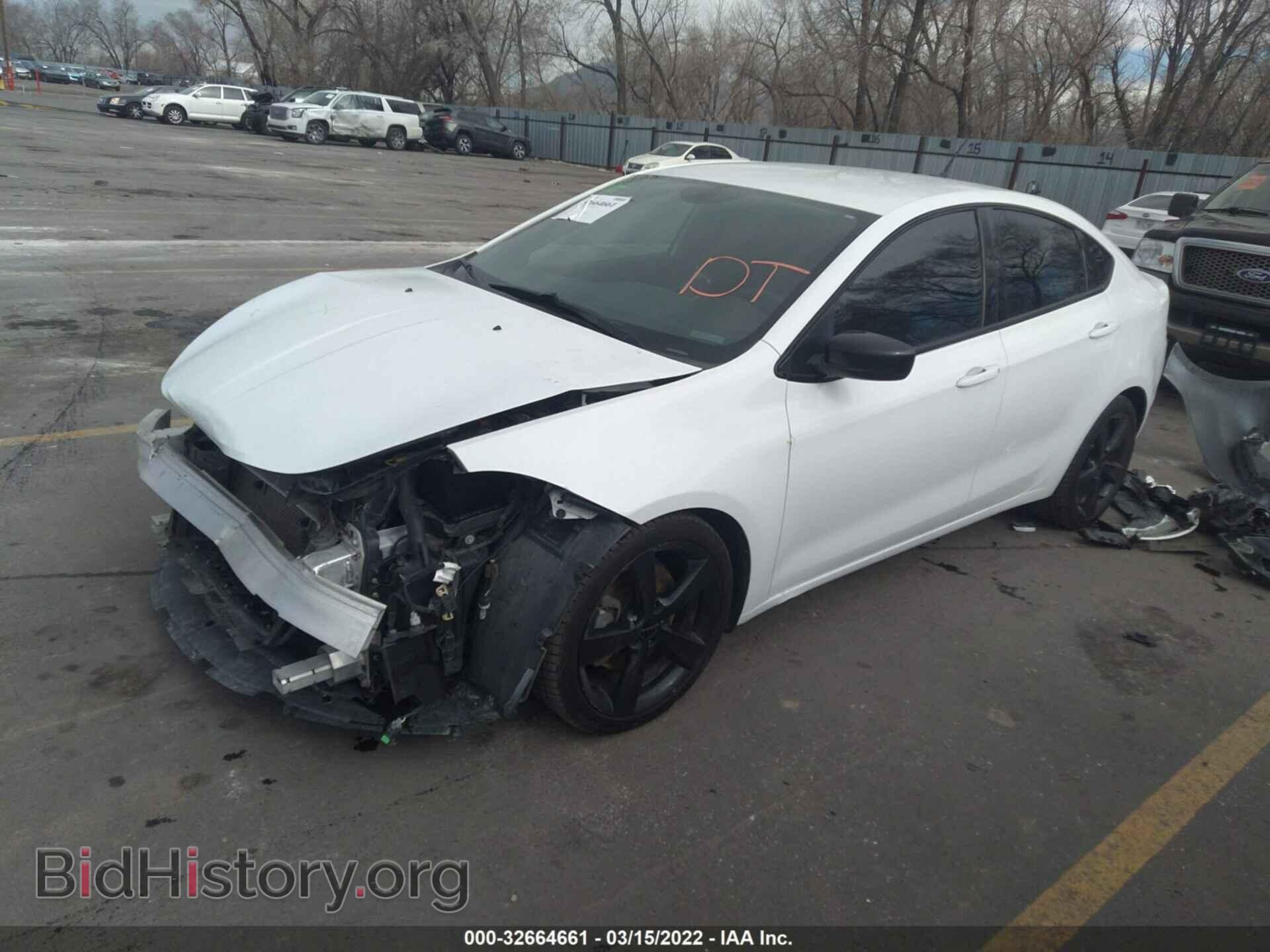 2015 DODGE DART - VIN: 1C3CDFBB6FD407586 - Фото 2