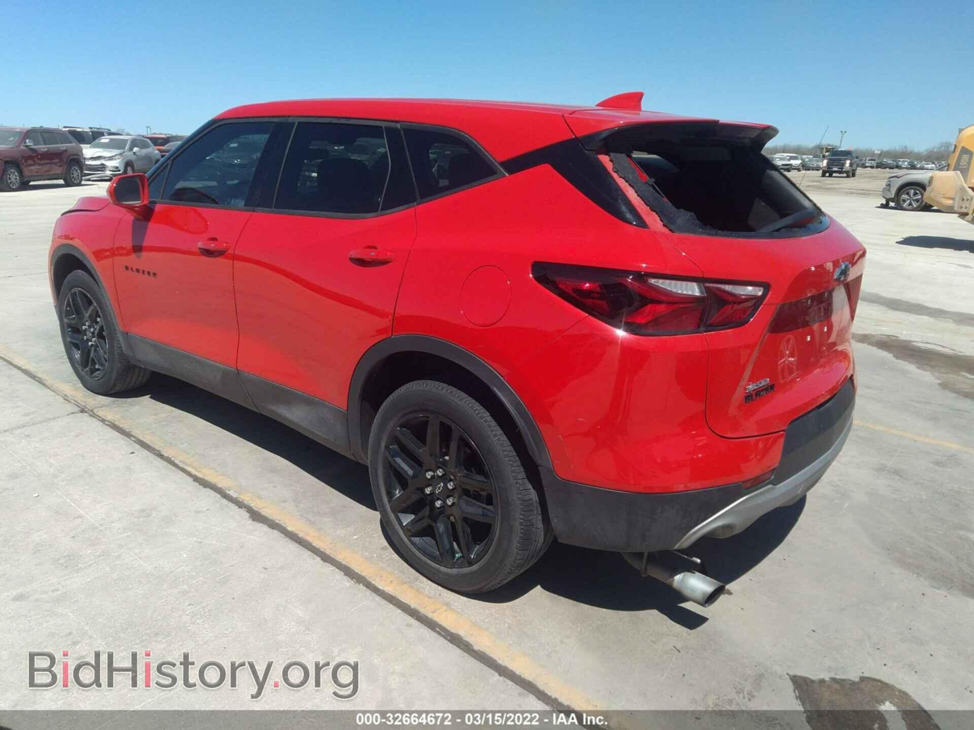 2020 CHEVROLET BLAZER - VIN: 3GNKBBRA8LS533907 - Фото 3