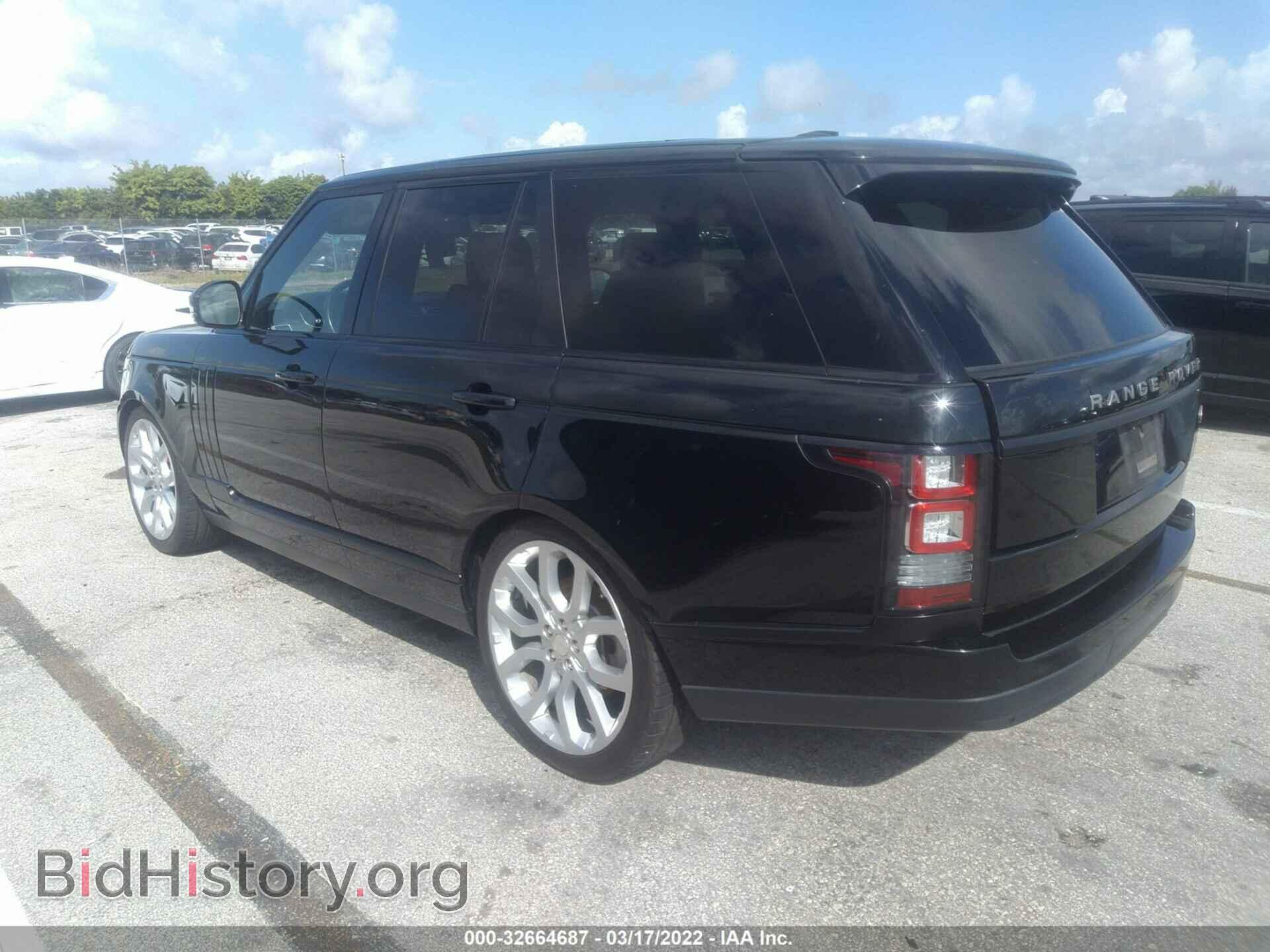 2014 LAND ROVER RANGE ROVER - VIN: SALGS2WF3EA165731 - Фото 3