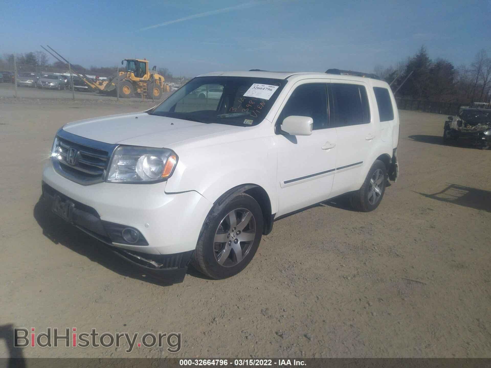 2012 HONDA PILOT - VIN: 5FNYF4H97CB041453 - Фото 2