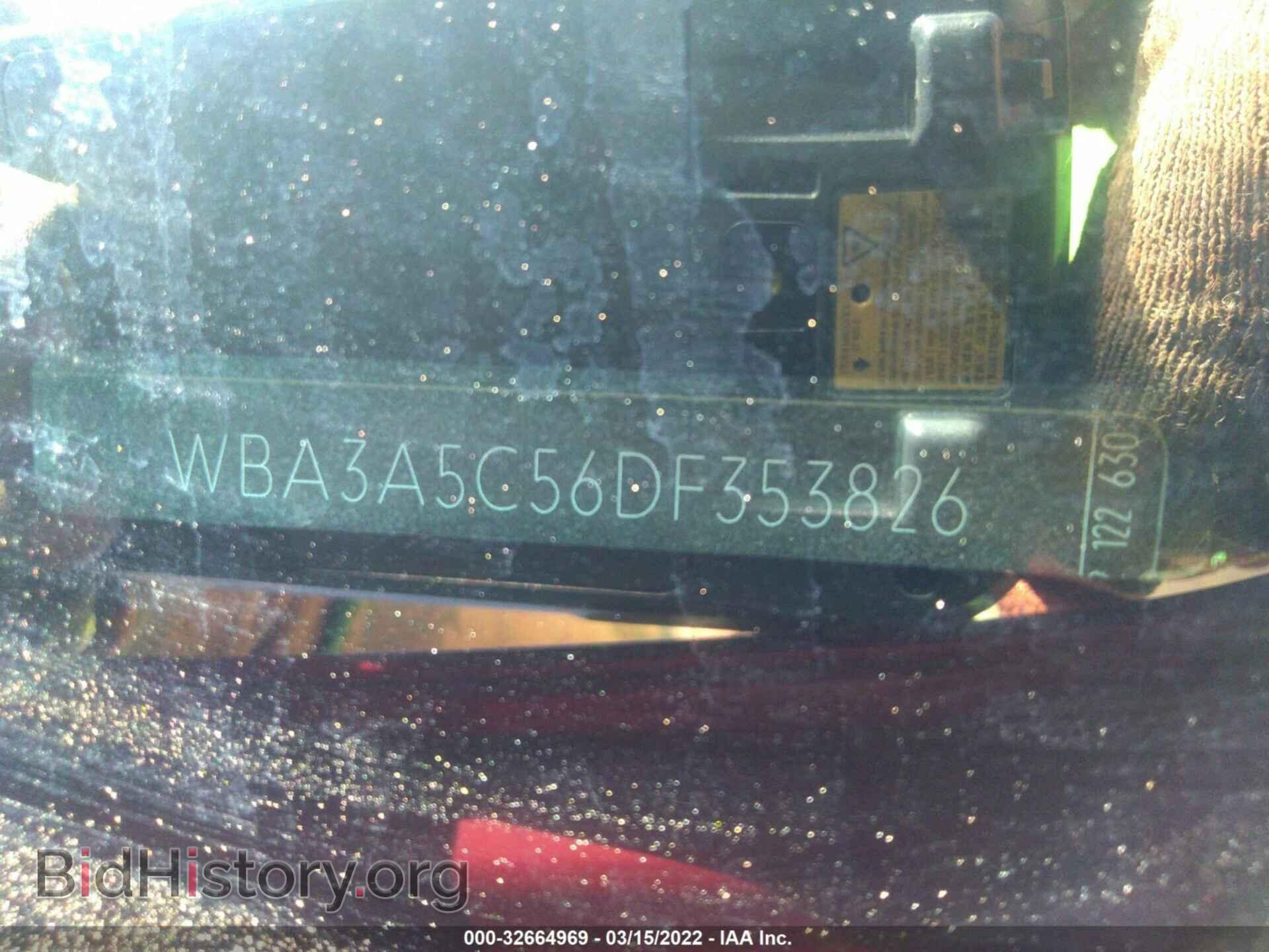 2013 BMW 3 SERIES - VIN: WBA3A5C56DF353826 - Фото 9