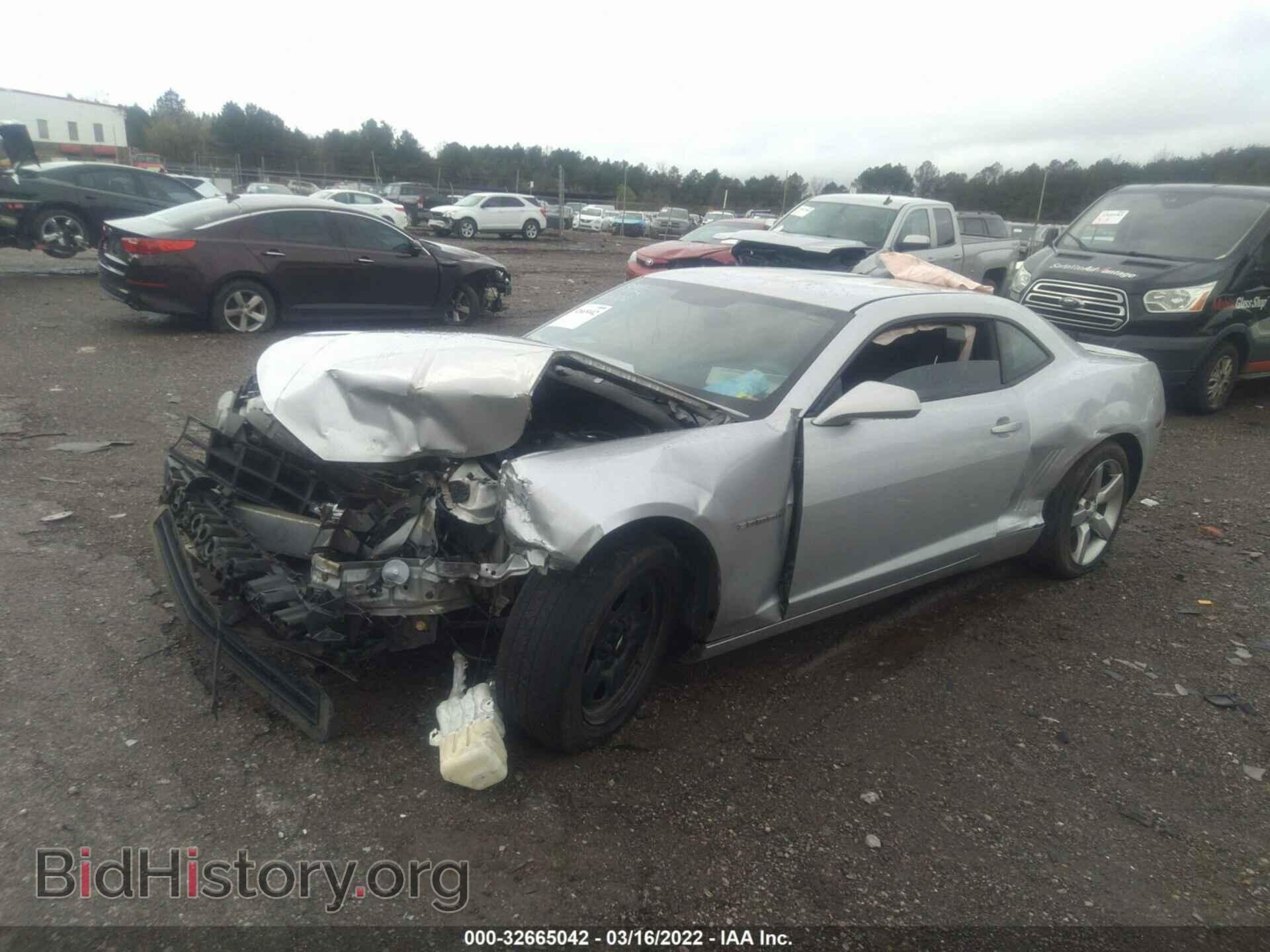 2012 CHEVROLET CAMARO - VIN: 2G1FA1E31C9181161 - Фото 2
