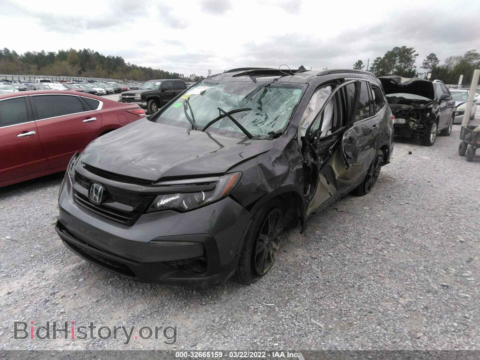2021 HONDA PILOT - VIN: 5FNYF5H21MB033567 - Фото 2